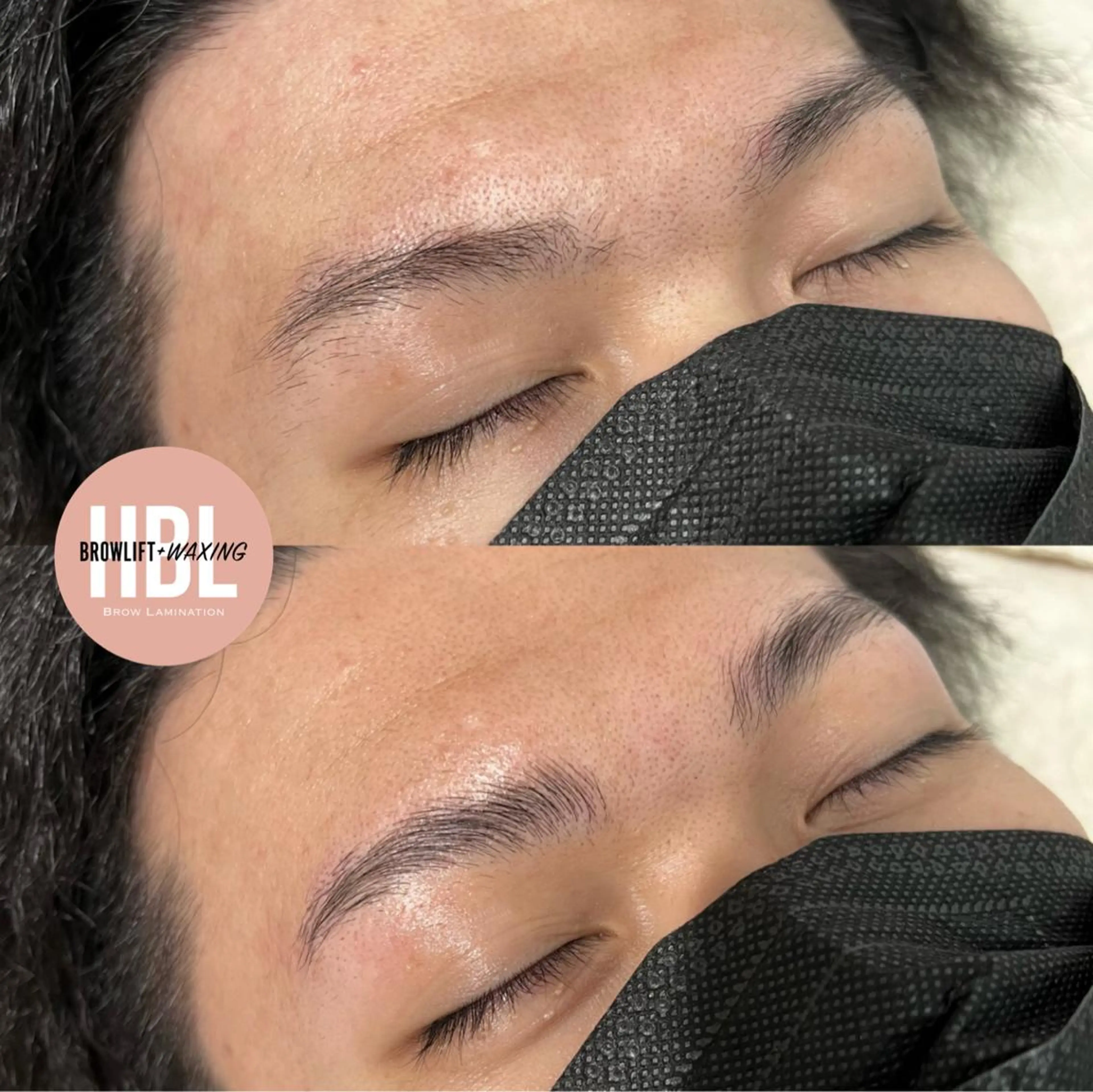 アイブロウ 眉カラー ハリウッドブロウリフト 眉毛ワックス脱毛 ワックス脱毛 その他(アイブロウ) eyelash presh yukaのマツエク・マツパデザイン