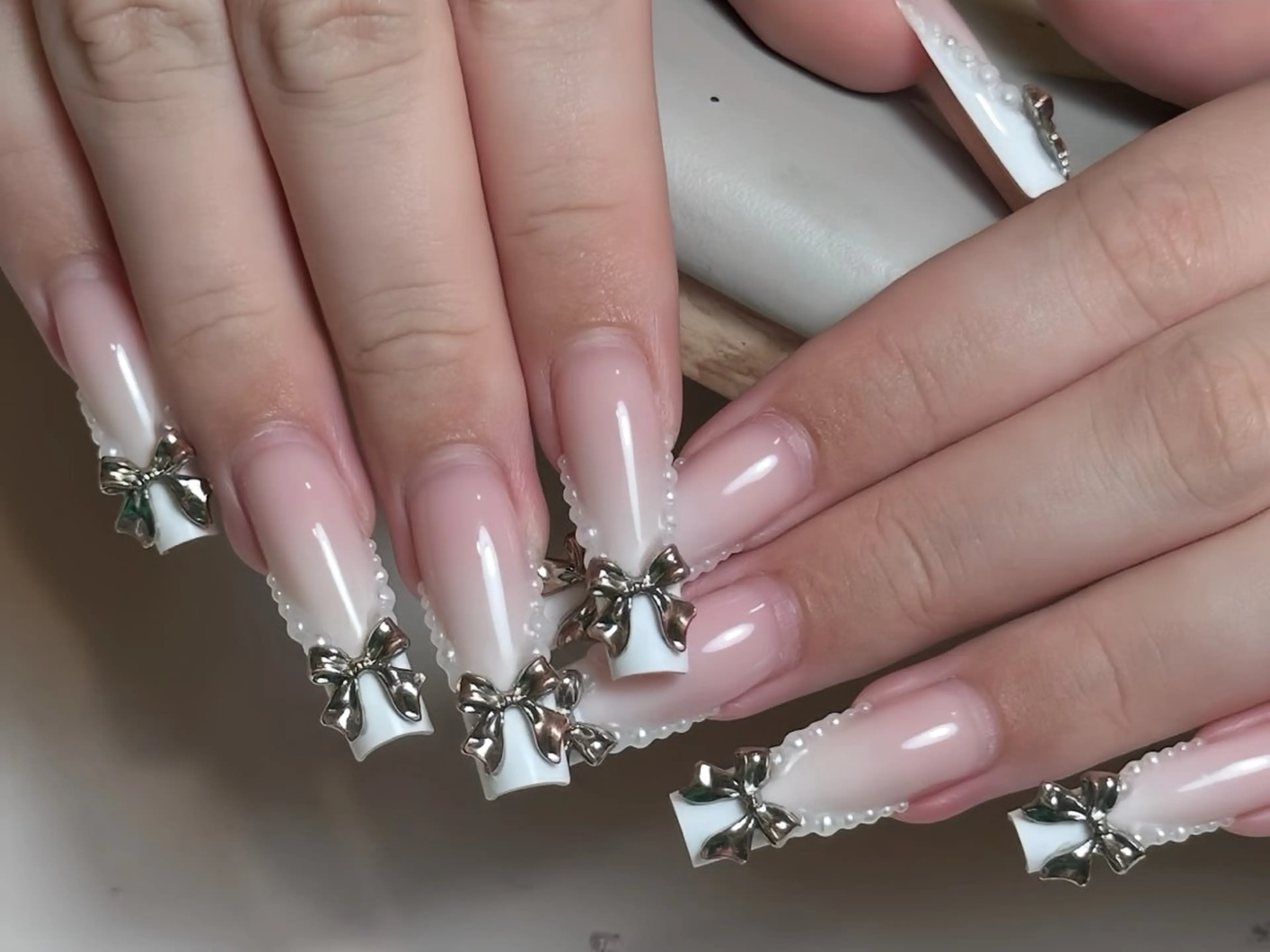 ネイル アートネイル ロングネイル スカルプネイル ネイルチップ ハンドネイル Rin Nail 新大久保店のネイルデザイン