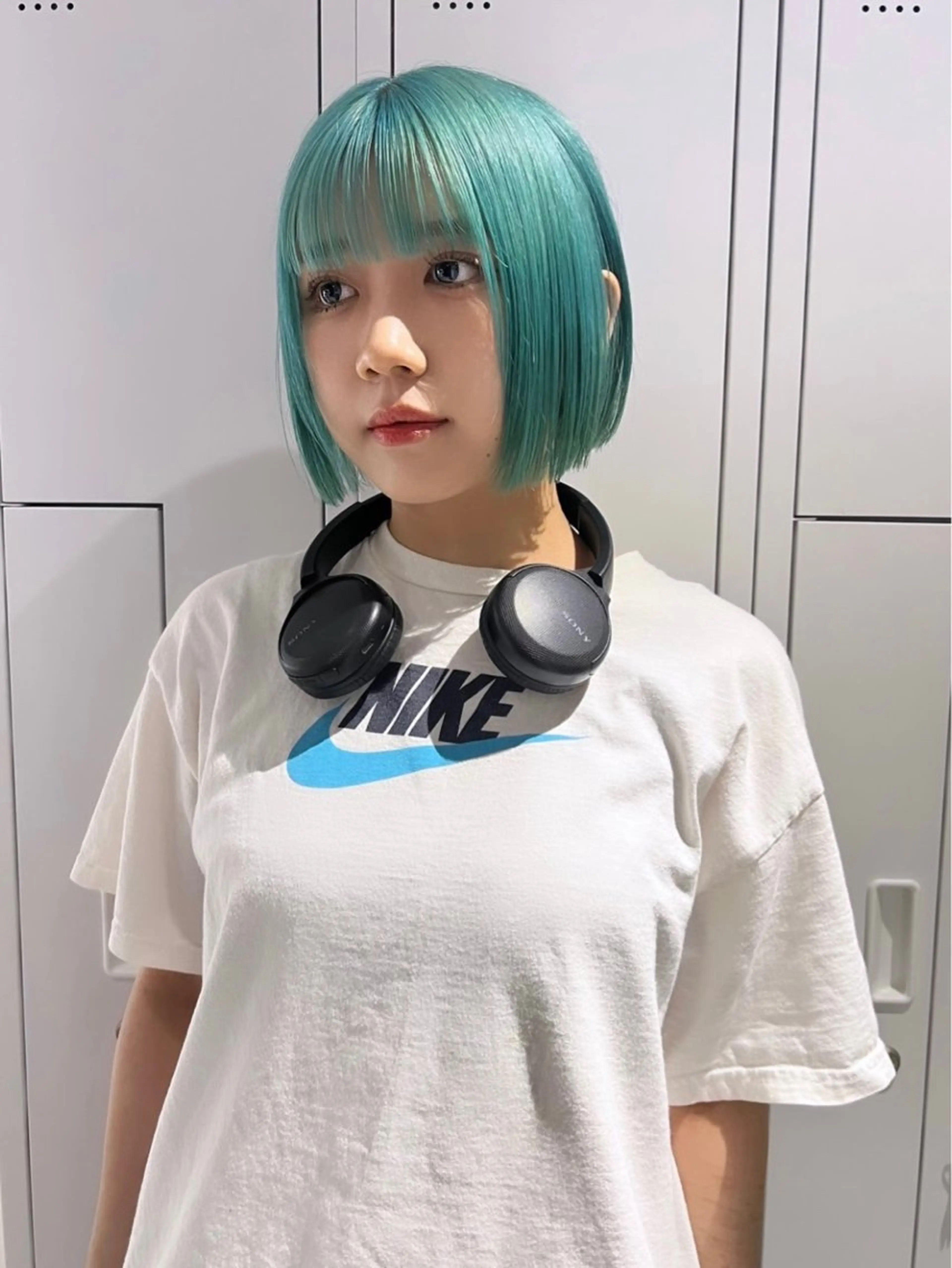 ショート 髪質改善 韓国風ヘア レイヤーカット nendo_hair所属・ハイトーン/ブリーチ レイヤーsonokaのヘアスタイル
