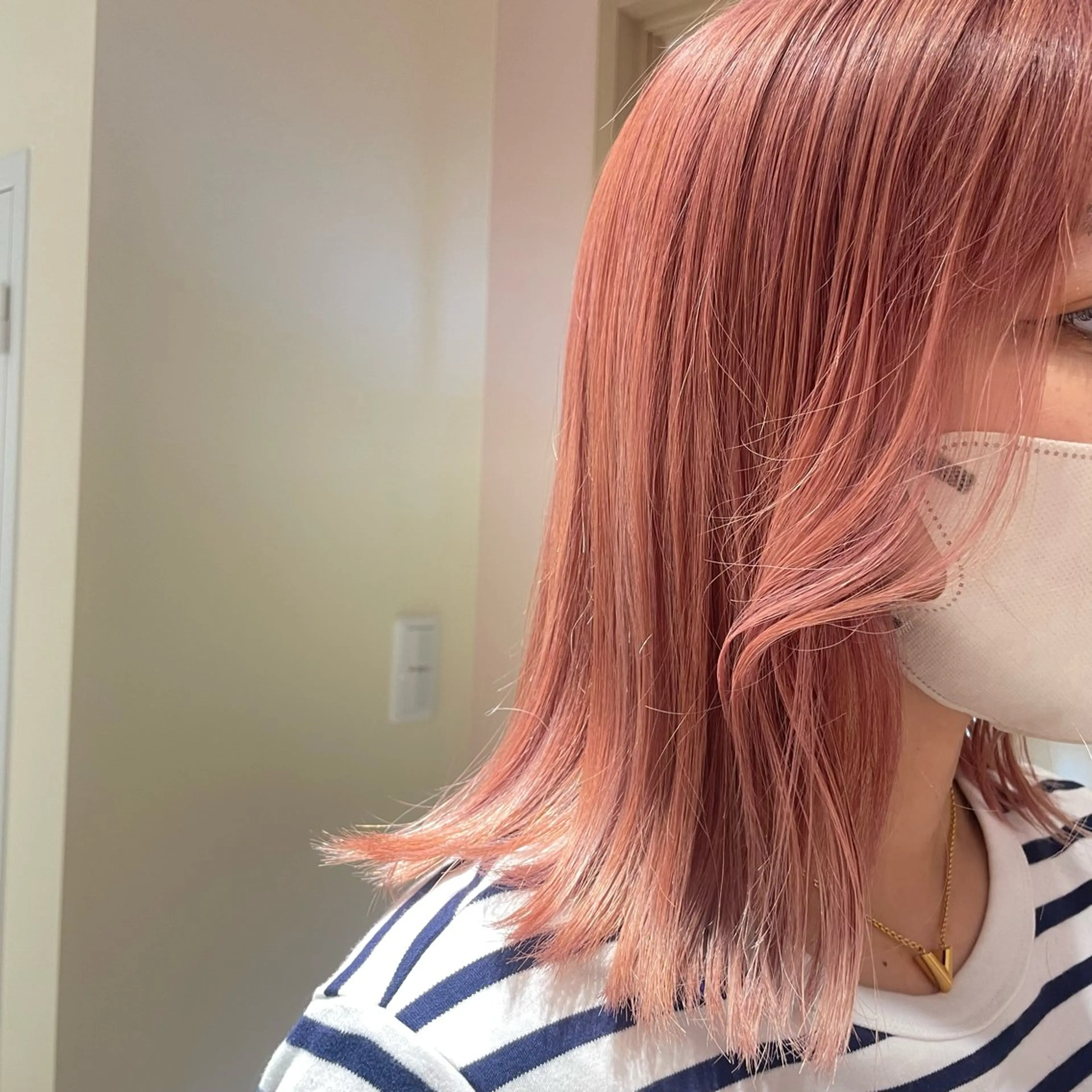 ショート ヘアカラー トリートメント ヘッドスパ マホ/日吉/髪質改善 /レイヤー/ガーリーのヘアスタイル