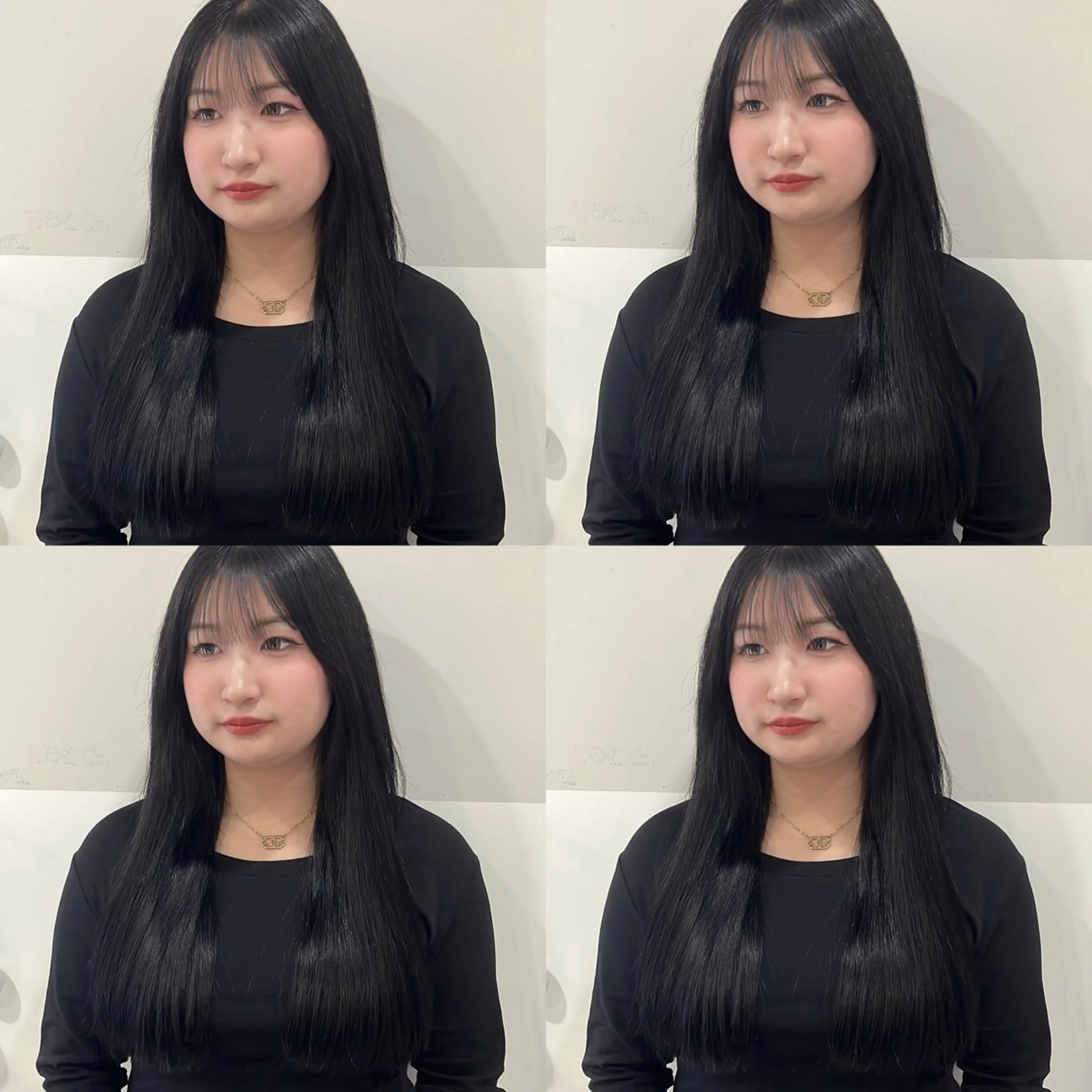 ミディアム カラー ヘアカラー エクステ 🦋エクステ/透明感 艶髪/REISA🦋のヘアスタイル