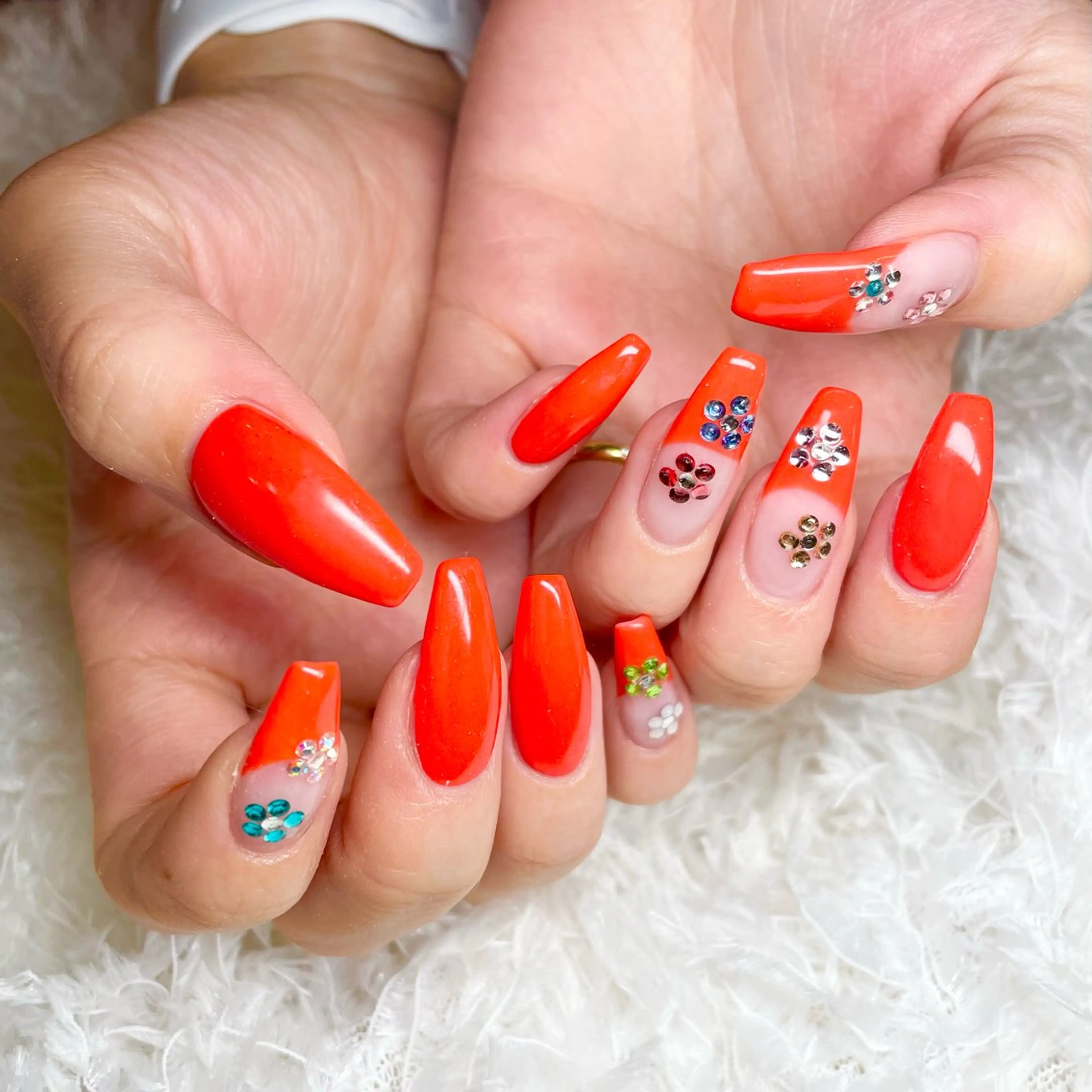 ネイル 持ち込み 鈴木 華乃のネイルデザイン