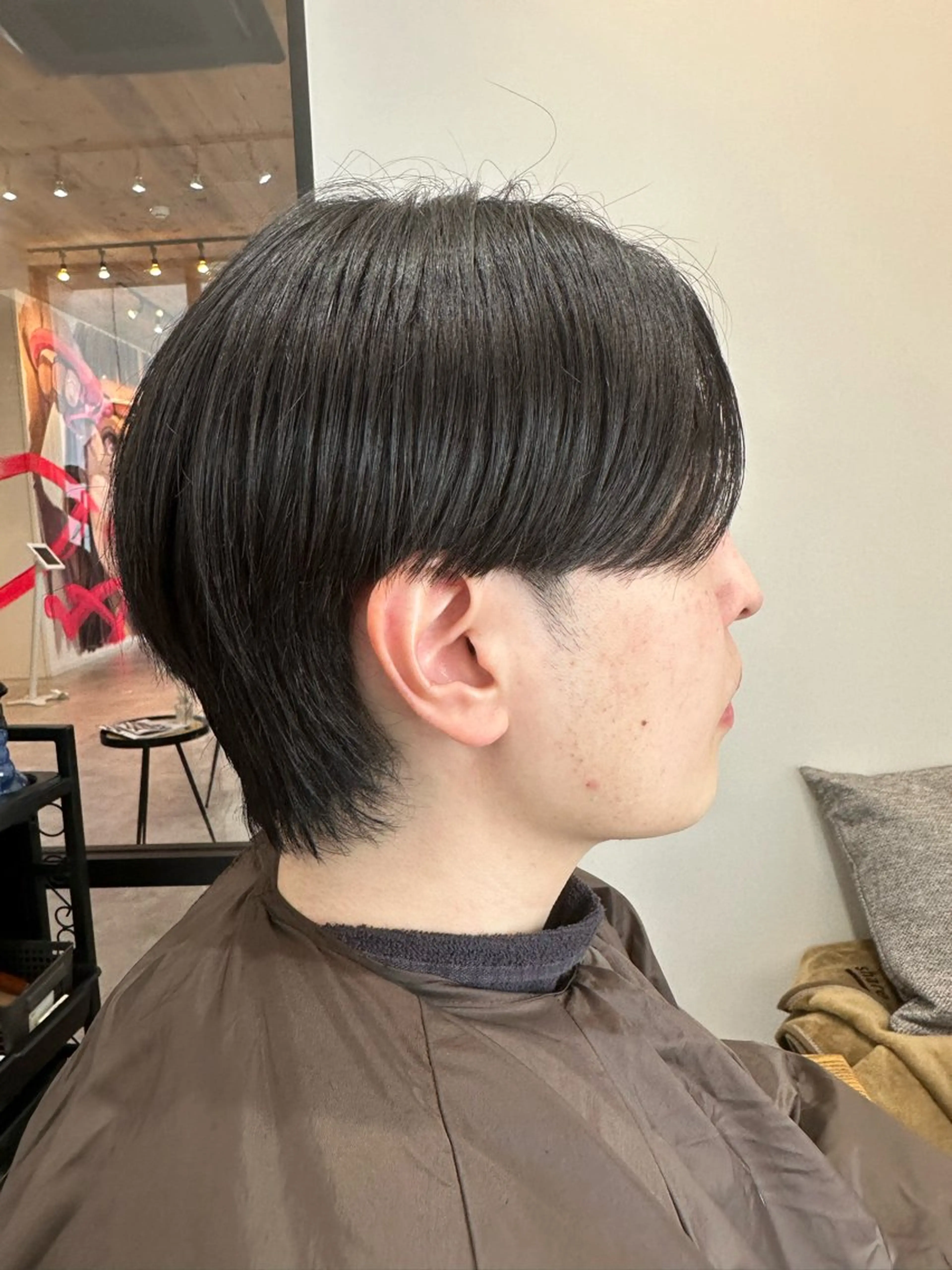 メンズ センターパート ツーブロック カット メンズカット クドウユウキのヘアスタイル
