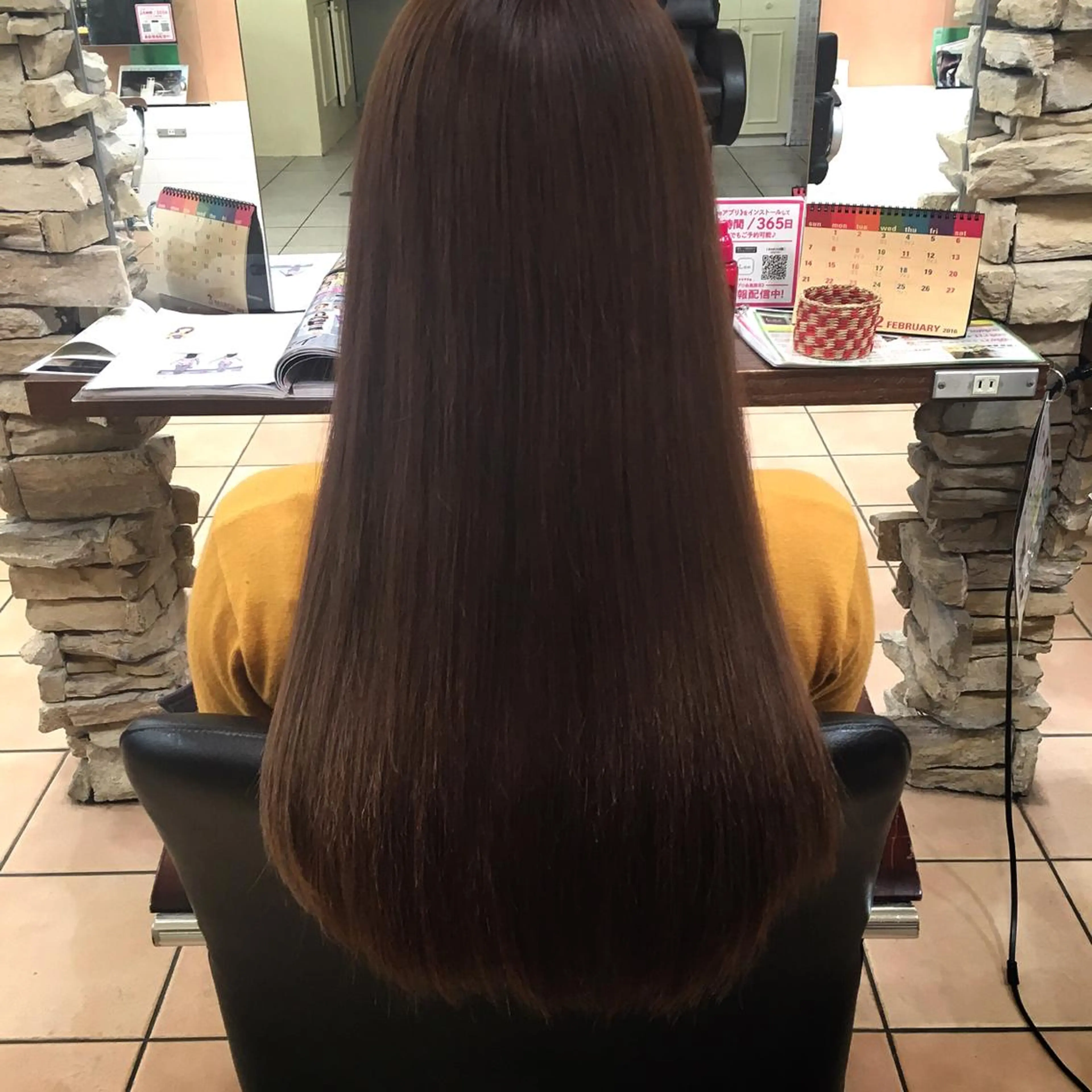 セミロング ロング カラー セミロングパーマ _WHITE高槻所属・_WHITE高槻店 yusukeのヘアスタイル