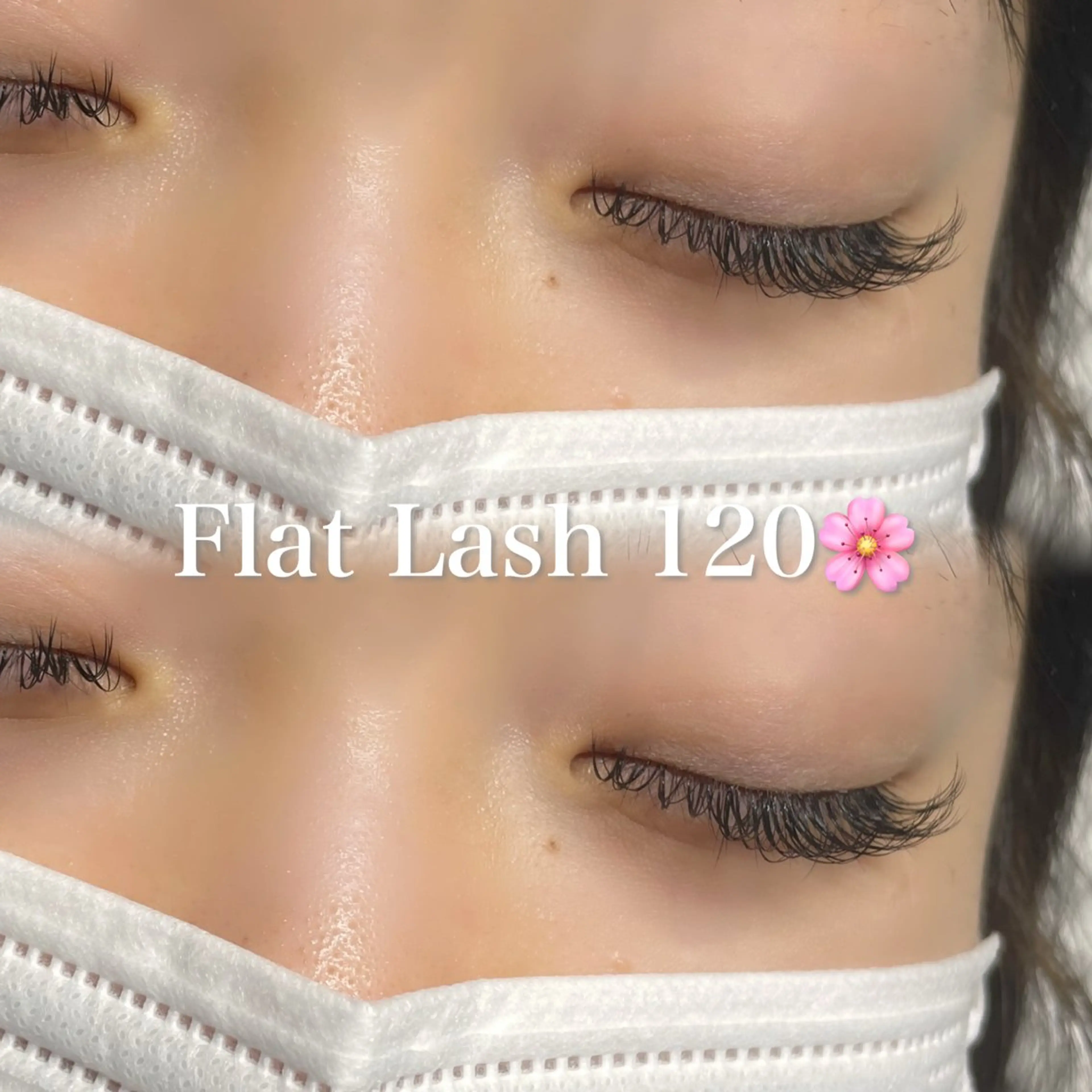 【当日限定🐰✨】LEDフラットラッシュ120本☆オフ込み¥6480→¥4480の写真