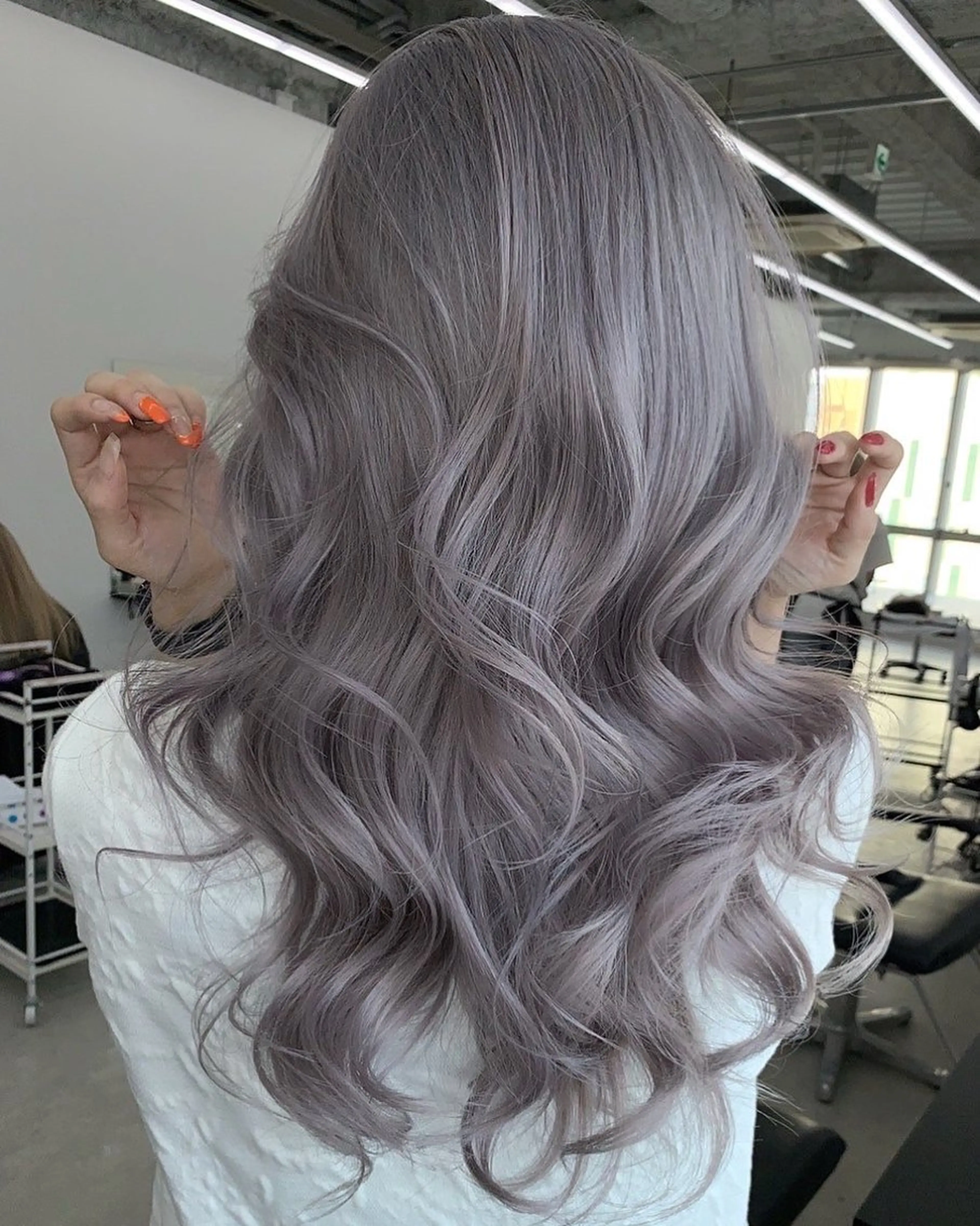 カラー ブリーチ ケアブリーチ ヘアカラー 田中 莉香のヘアスタイル