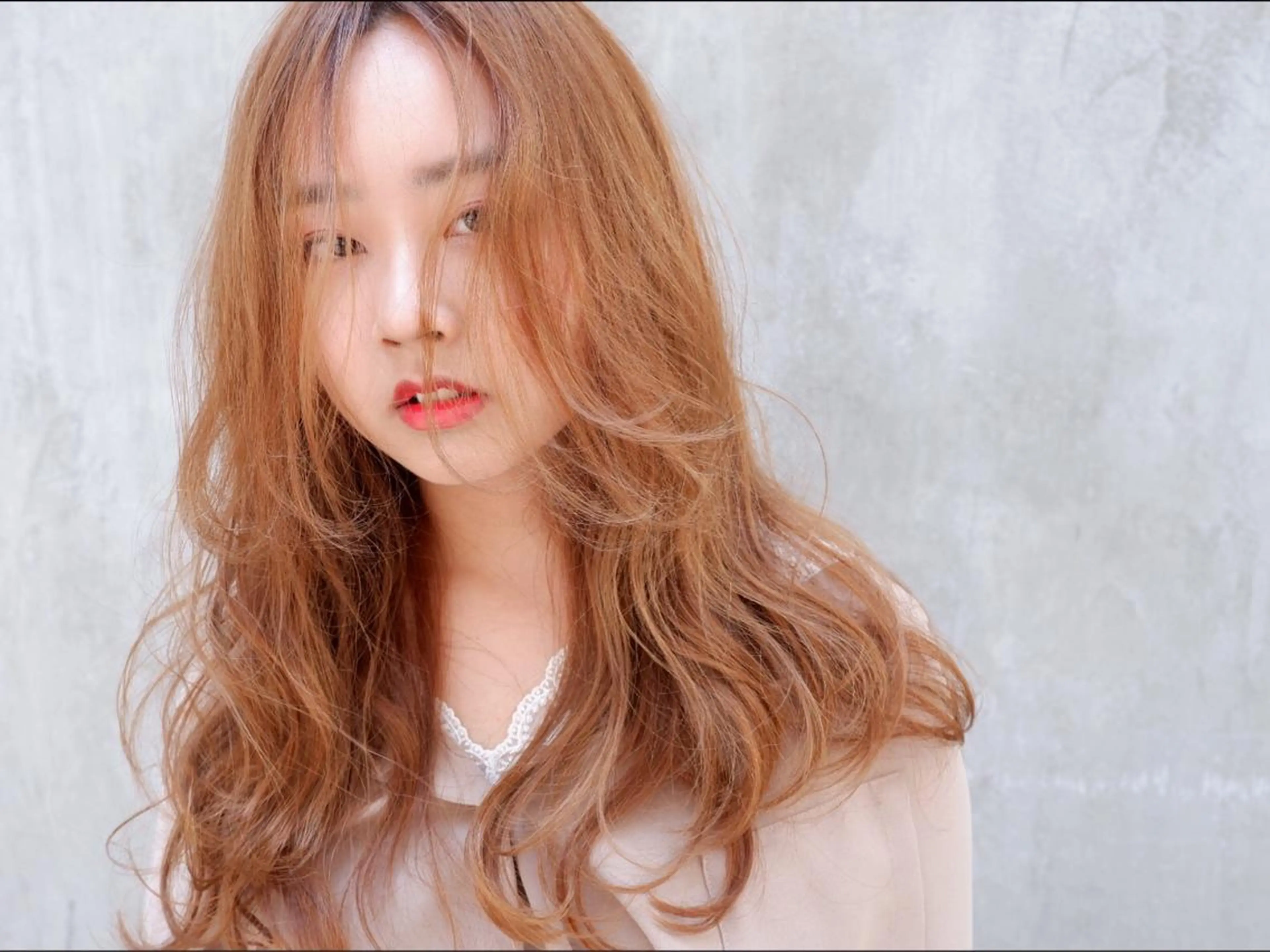 ロング カラー ベージュカラー ダブルカラー 横浜🍒カット エクステ／RIEのヘアスタイル