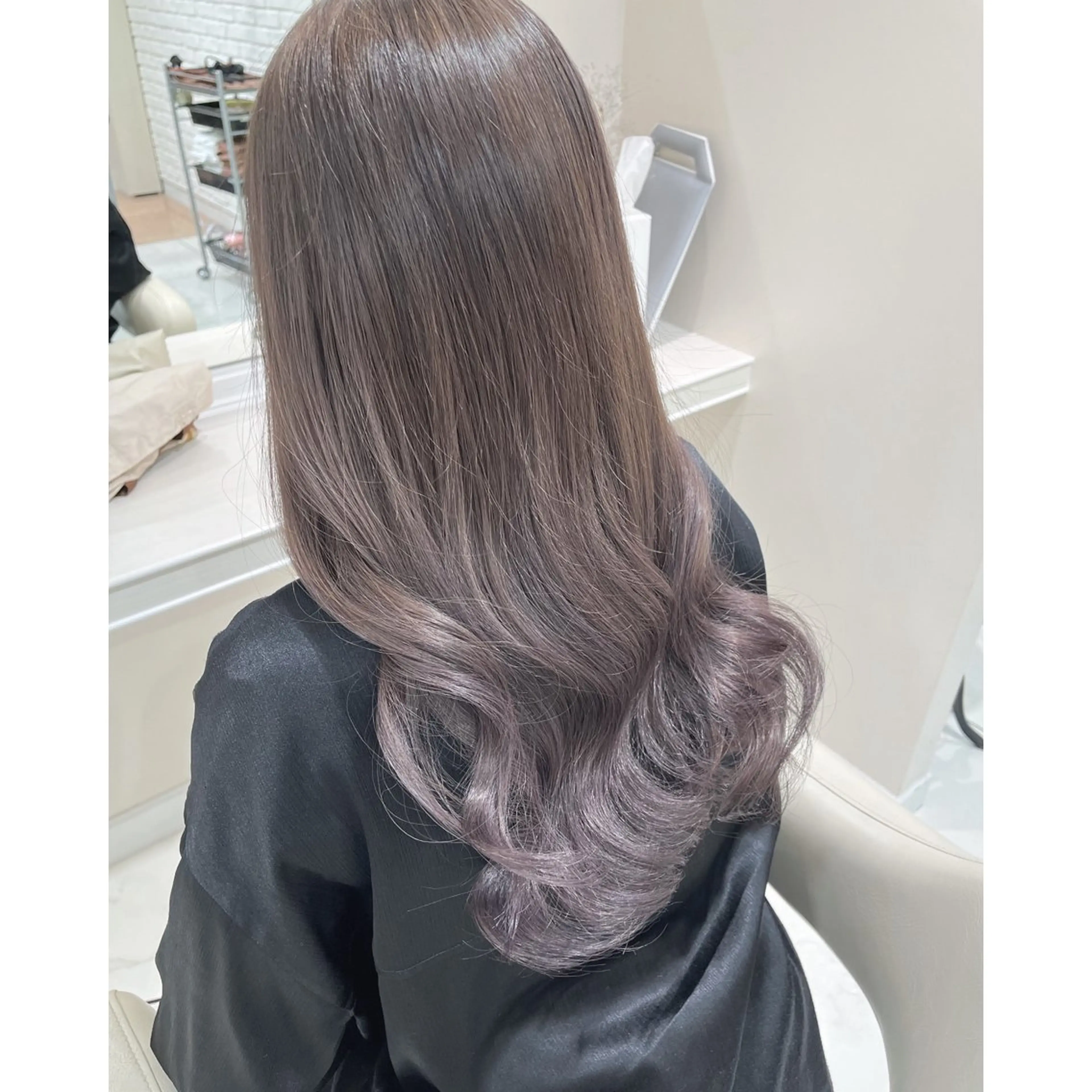 ロング カラー 韓国ヘア 🎀中川綾乃🎀のヘアスタイル