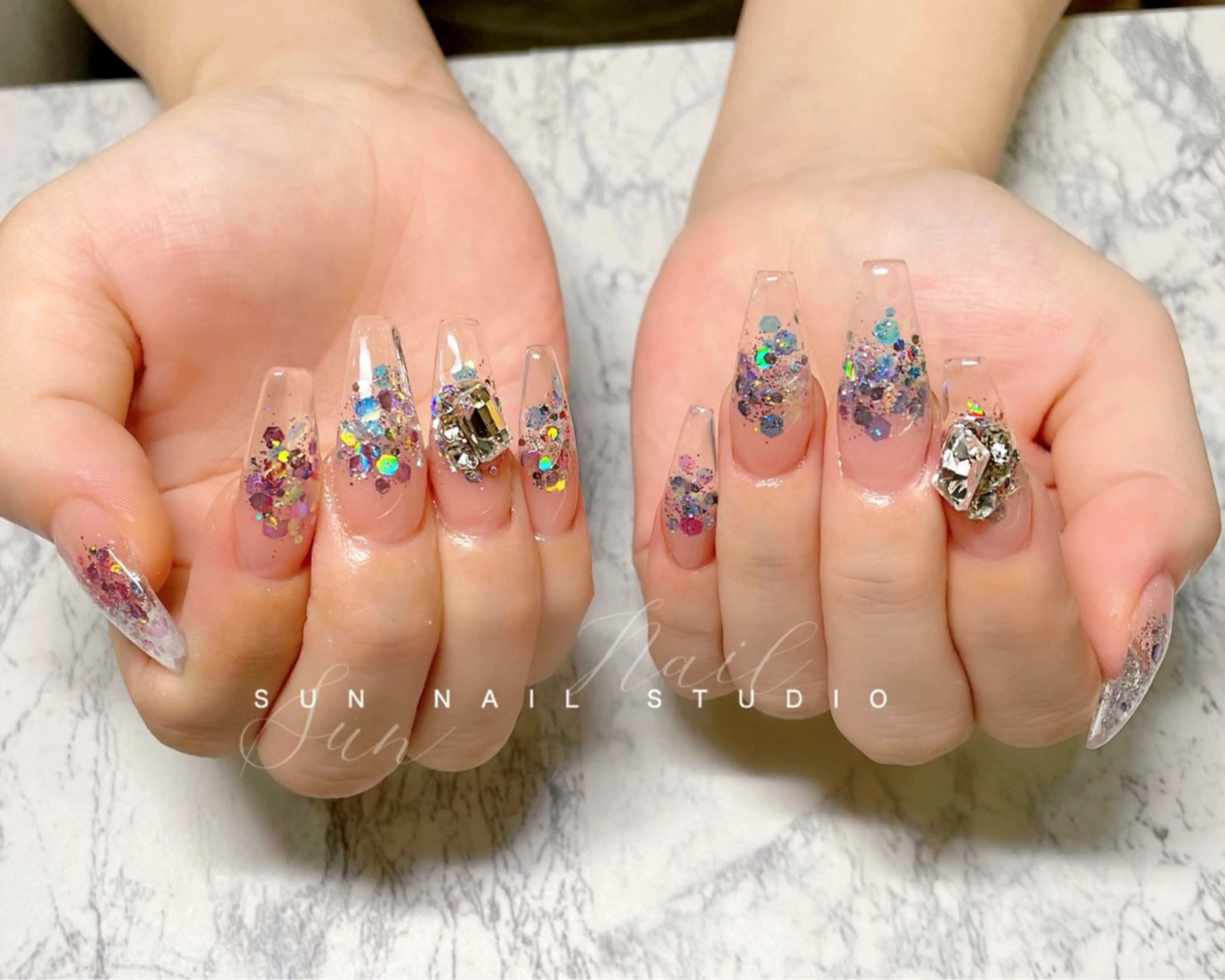 ネイル SUN nail上本町のネイルデザイン