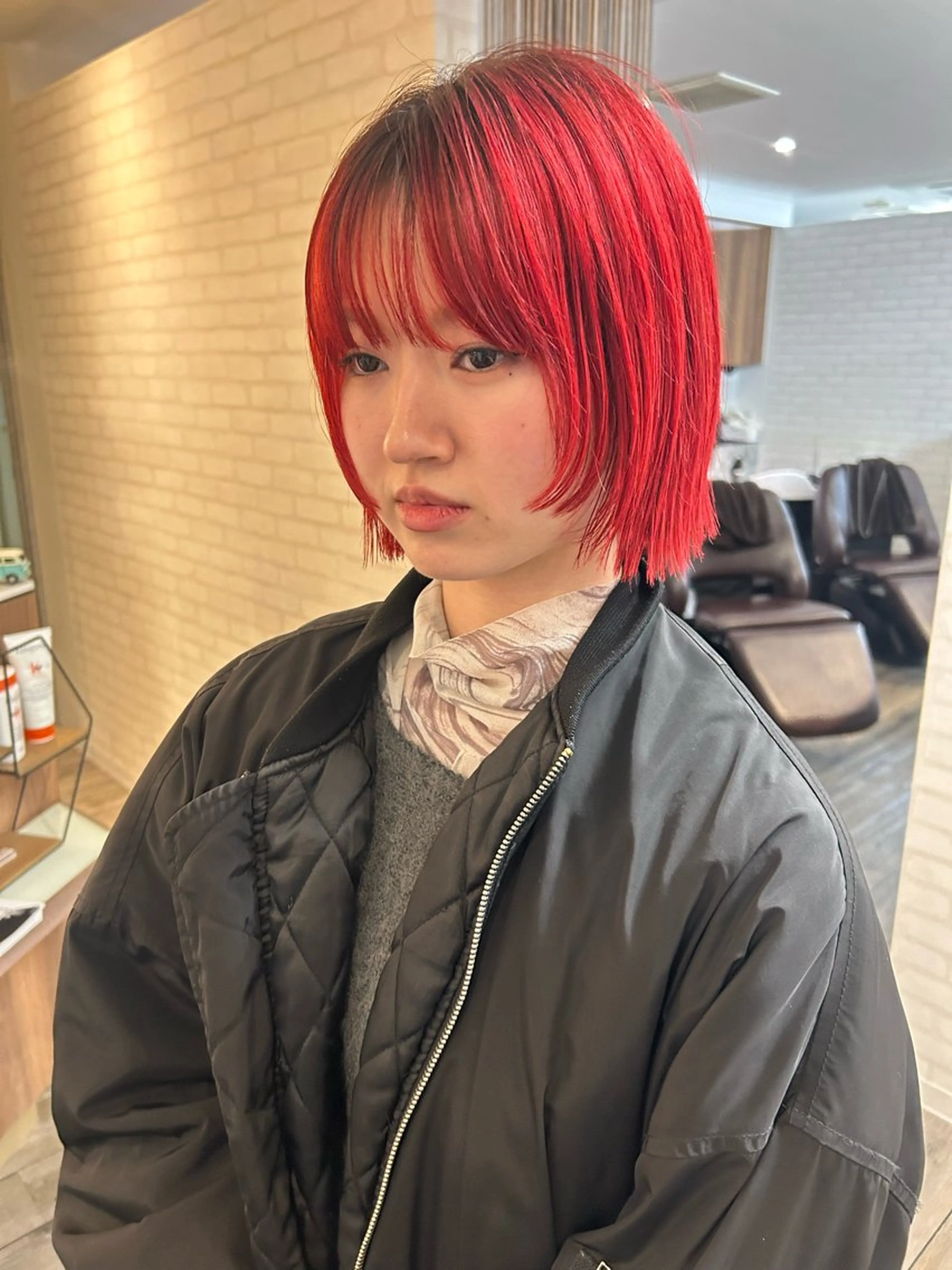 カラー ヘアカラー 透明感ブリーチカラー ／tomoyaのヘアスタイル