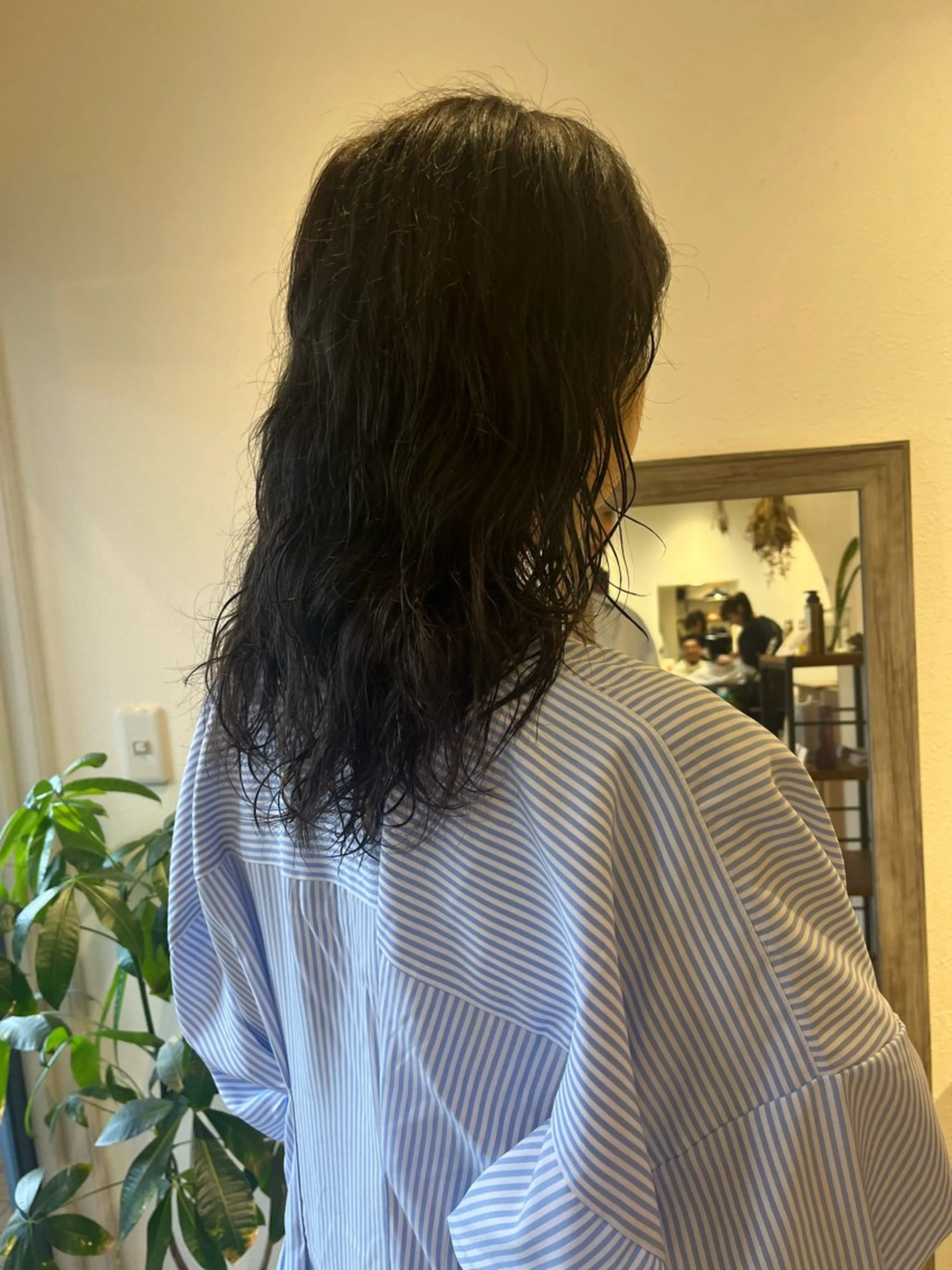 ロング パーマ 上品な暖色/丸みボブ Chie🪷のヘアスタイル