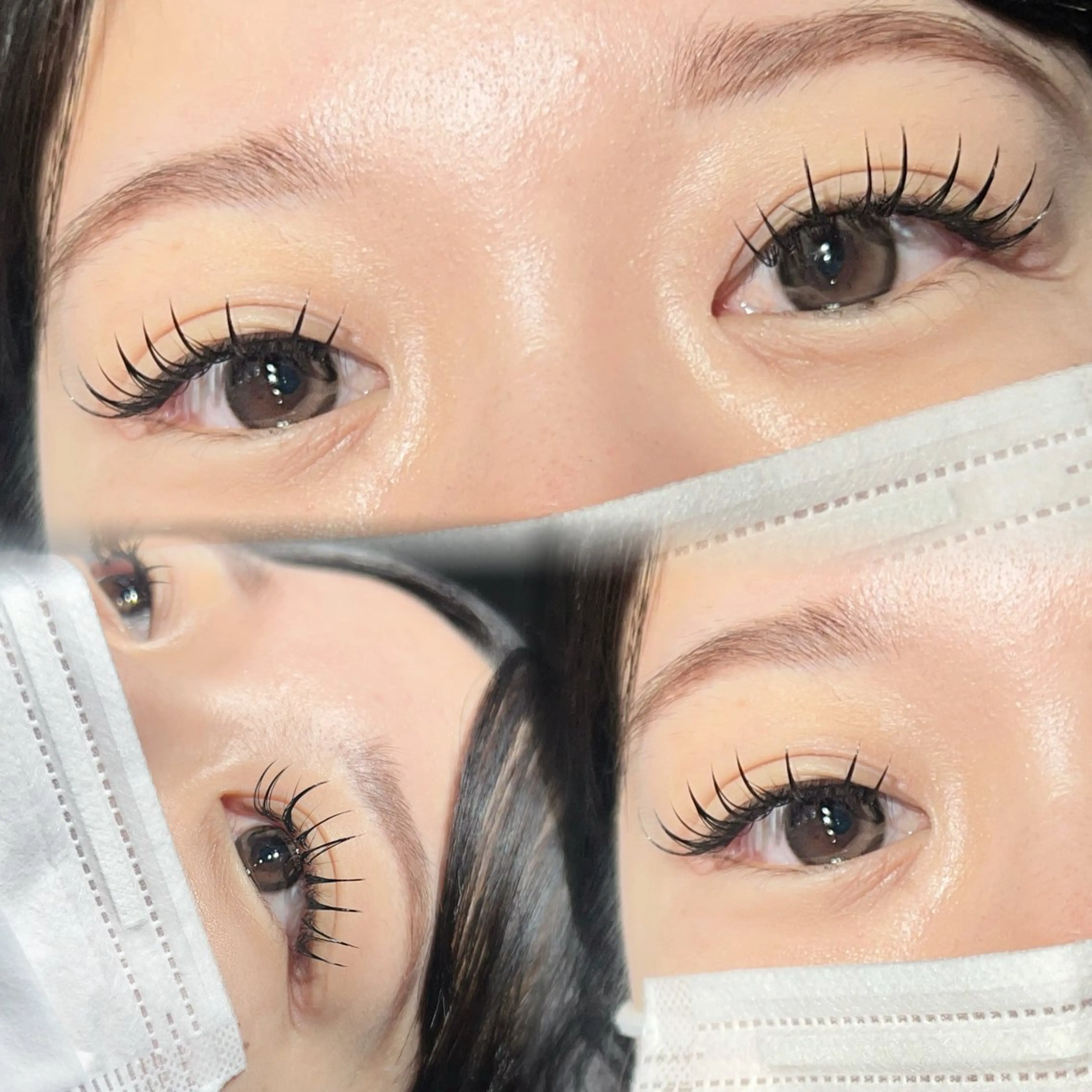 マツエク・マツパ 束感まつ毛 キュート マツエク 河村 瑠奈のマツエク・マツパデザイン