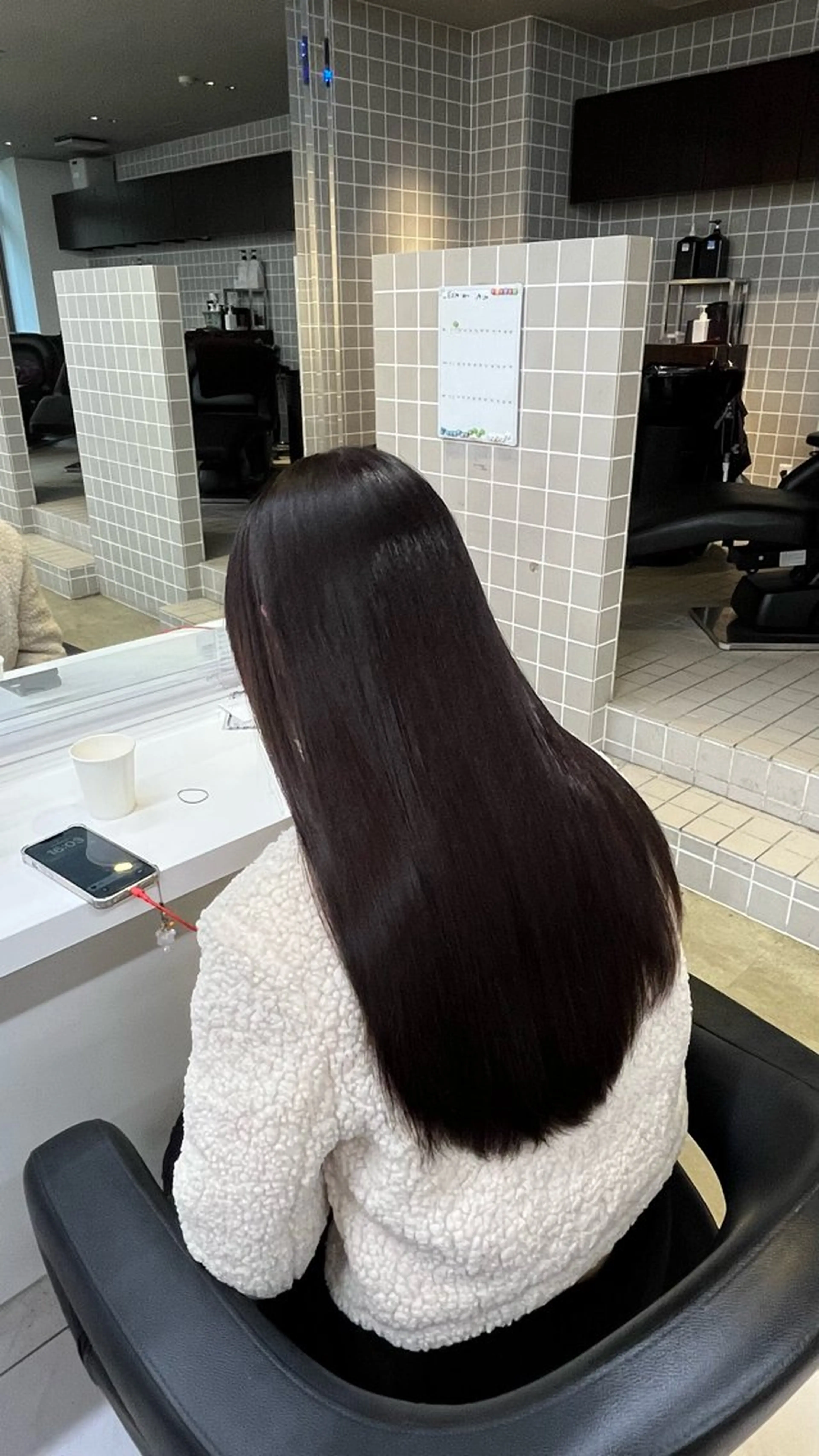 ロング カラー ヘアアレンジ ヘアカラー トリートメント 🫧艶カラー🫧 /白髪染め/横浜のヘアスタイル