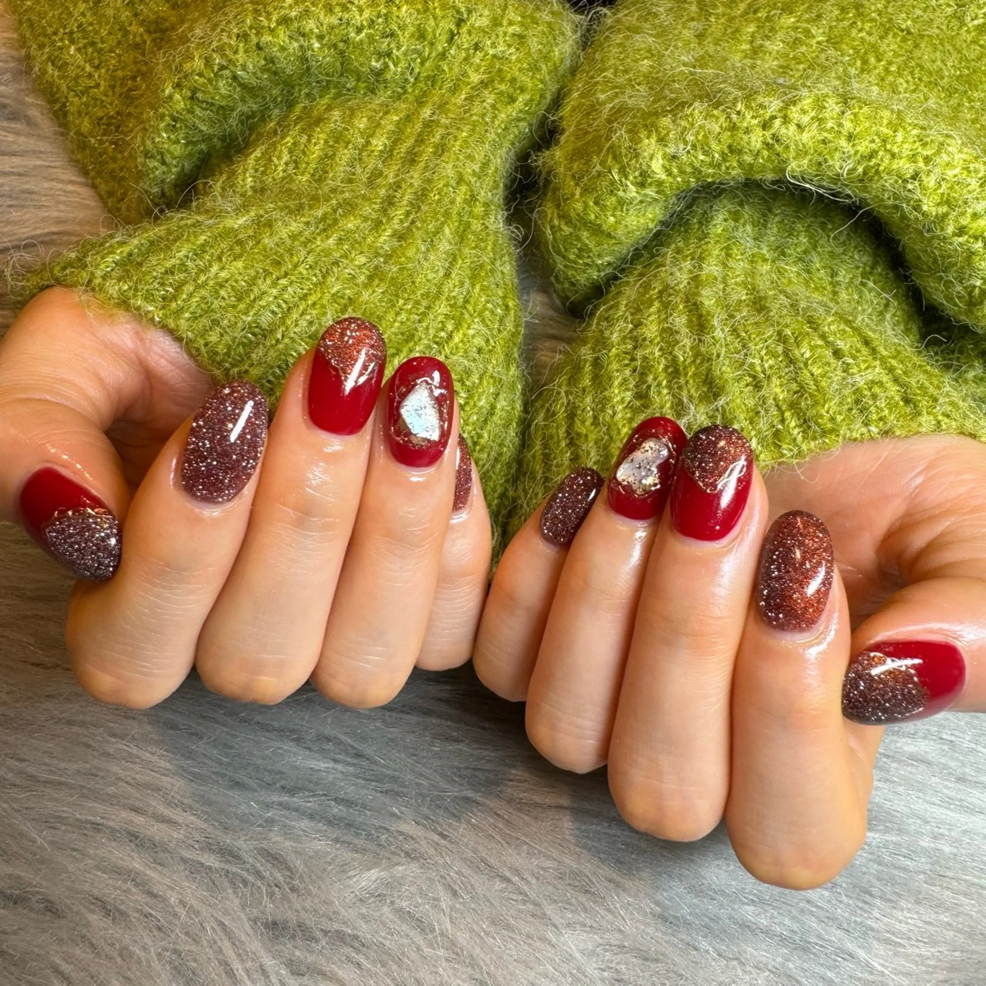 ネイル EARTH守谷店所属・🩶EARTH守谷店 YURA🦋‪のネイルデザイン