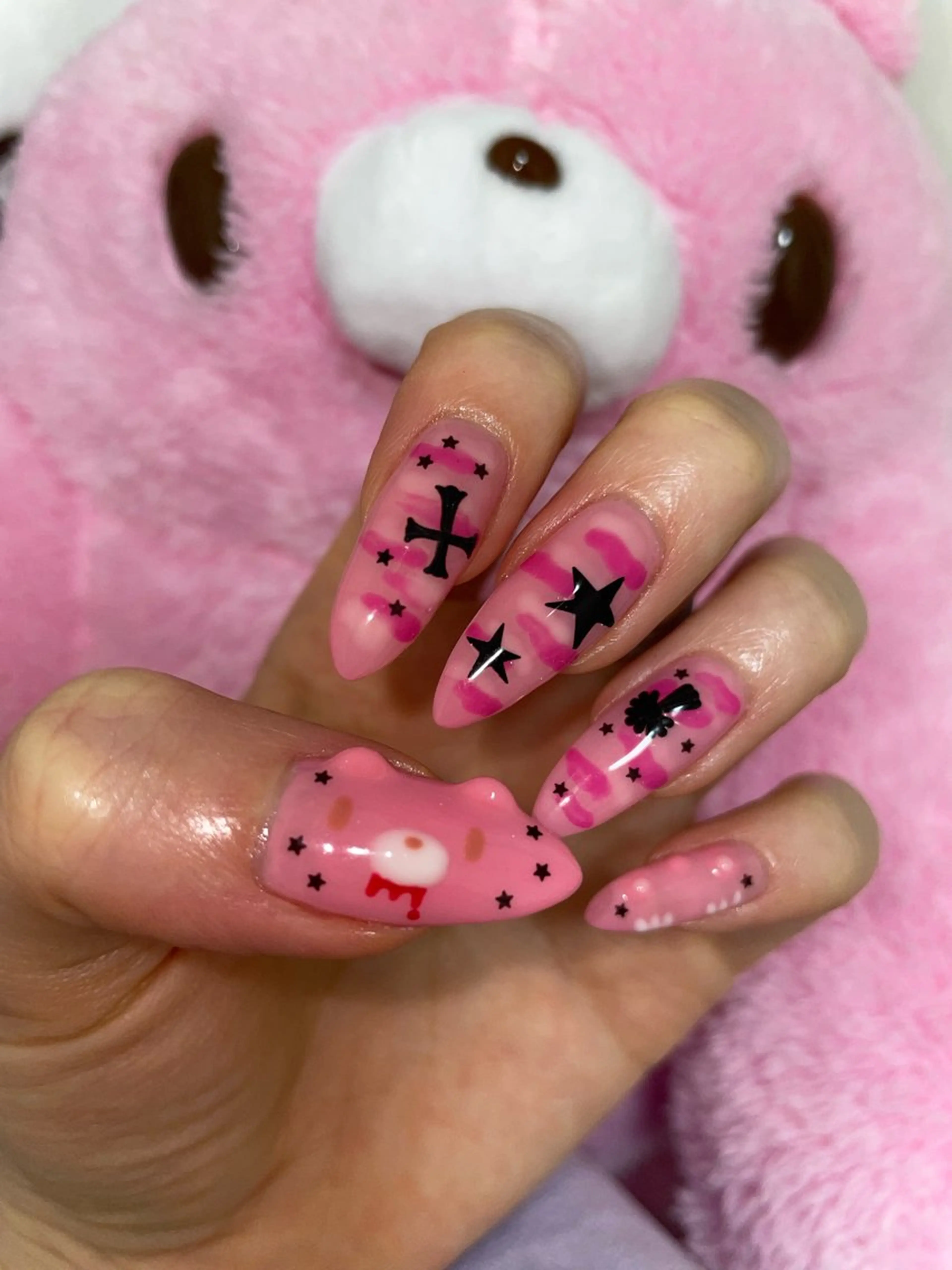 ネイル ハンドネイル GO TODAY 吉祥寺Glint所属・うの 韓国ﾈｲﾙ໒꒱⋆⭒˚のネイルデザイン