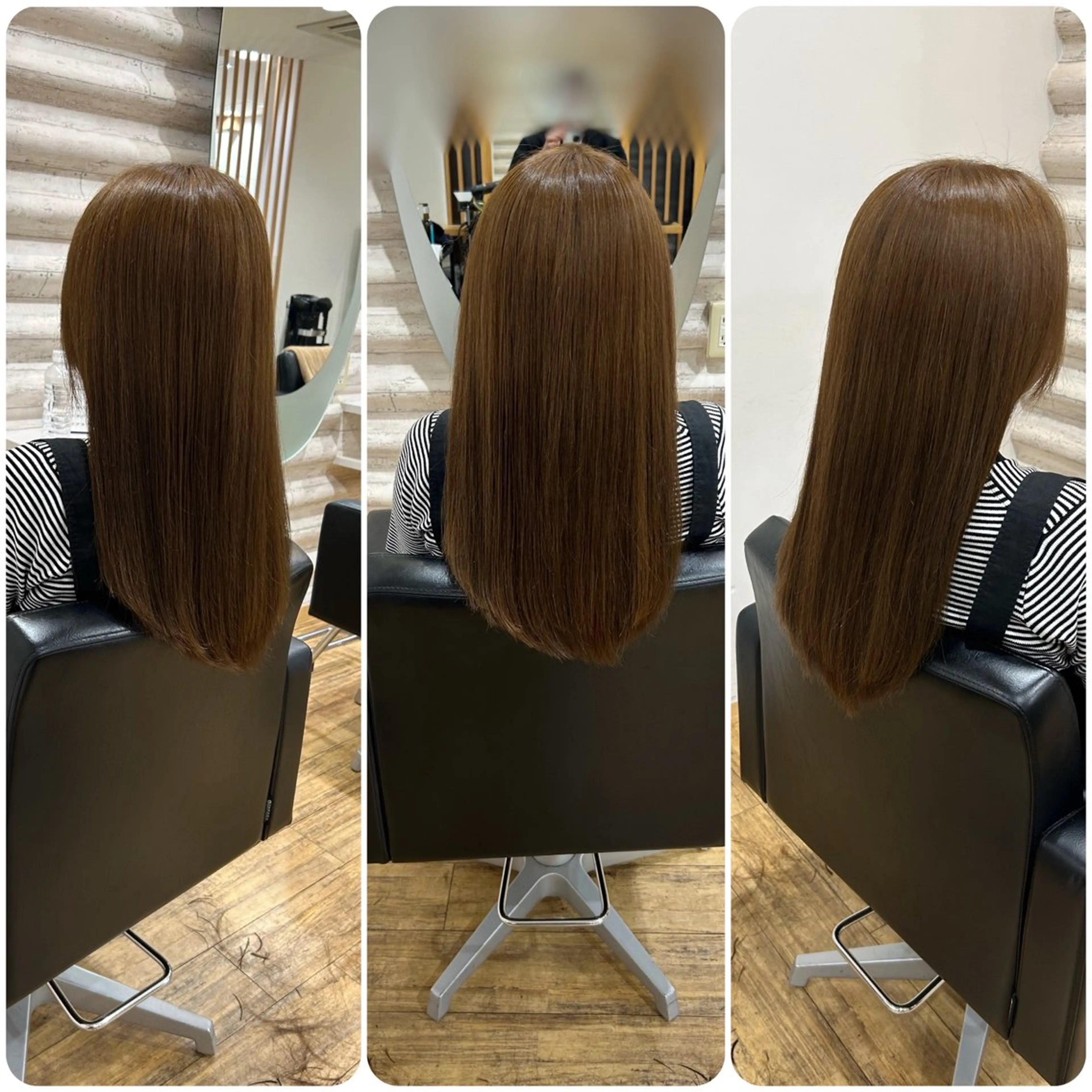 ロング カラー 髪質改善 カット ヘアカラー トリートメント 艶の専門店/髪質改善 ×酸熱カラー/KONのヘアスタイル