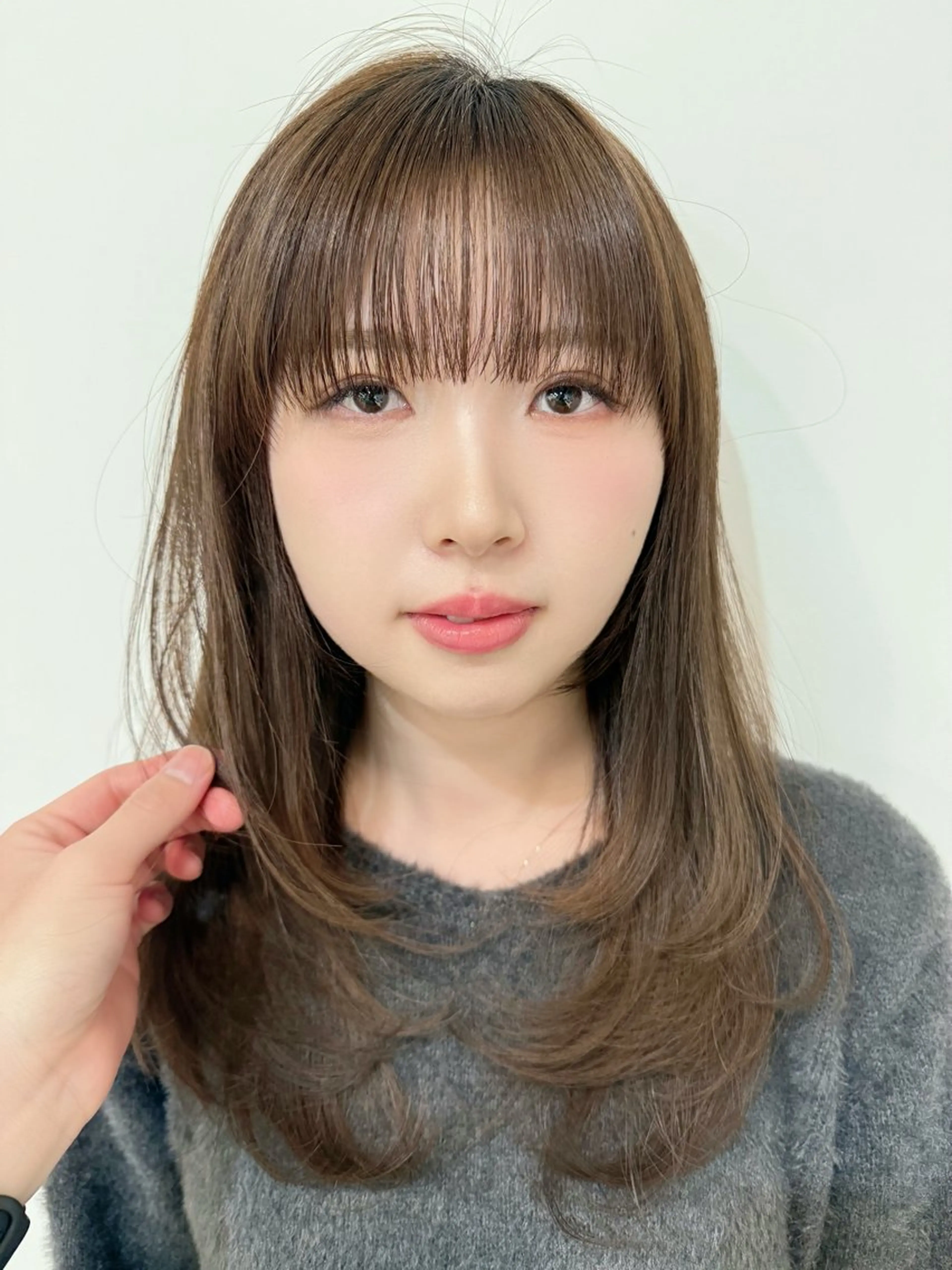 セミロング elm所属・丁寧なカウンセリング 藤澤志のヘアスタイル