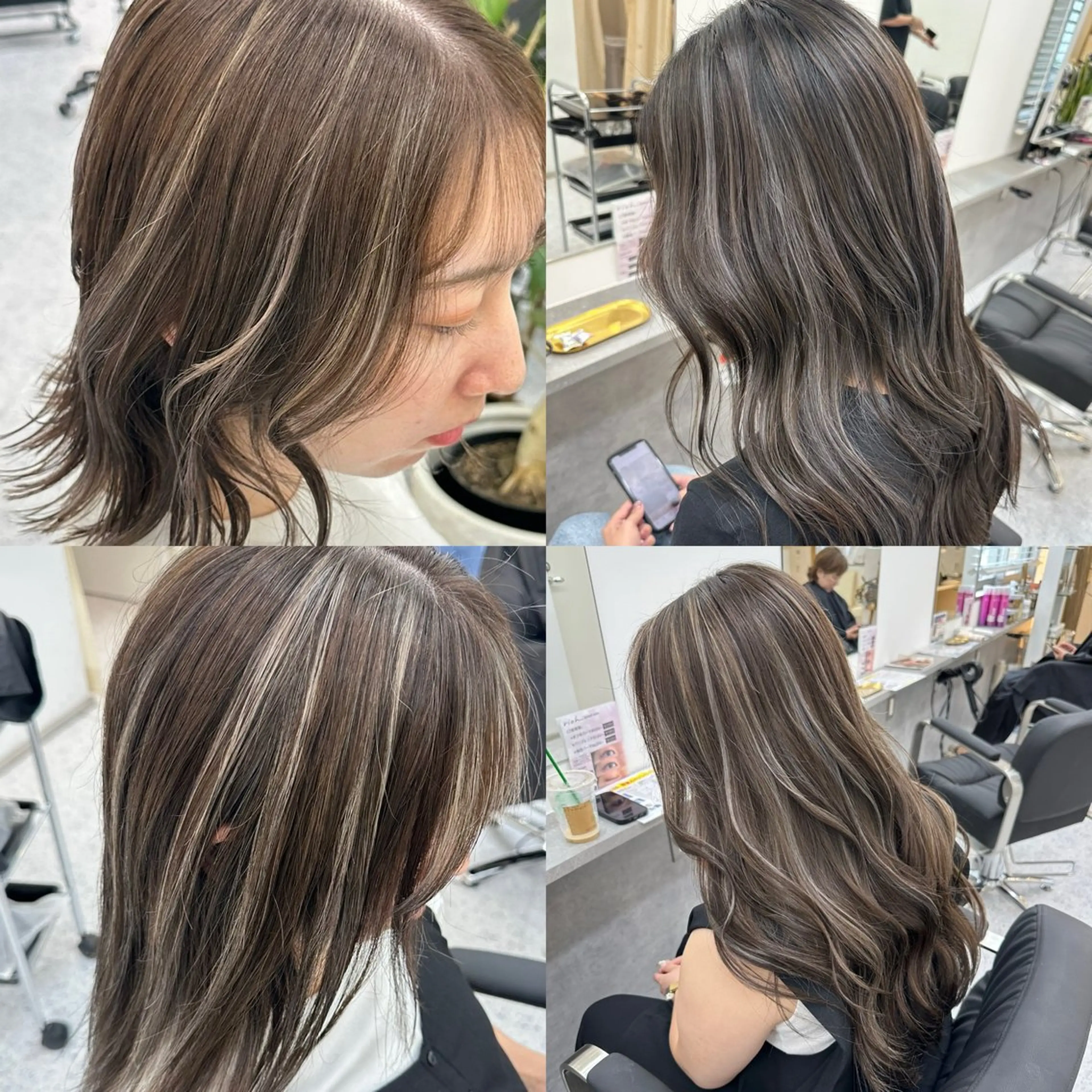 ロング カラー ヘアアレンジ カット ヘアカラー トリートメント 久米 治仁のヘアスタイル