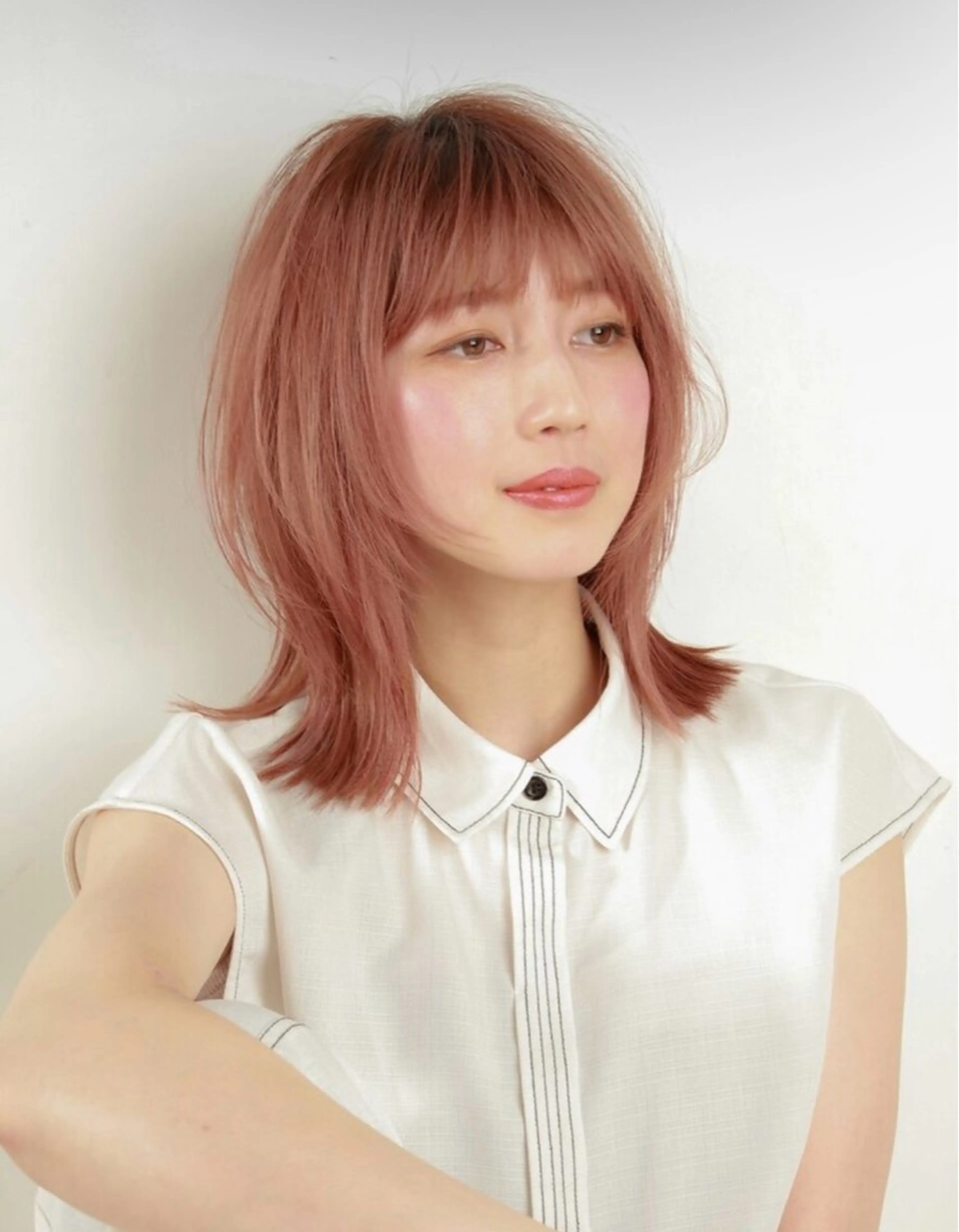 セミロング カット ヘアカラー トリートメント メンズ✂️カット✂️ 🌀パーマ🌀【華】のヘアスタイル