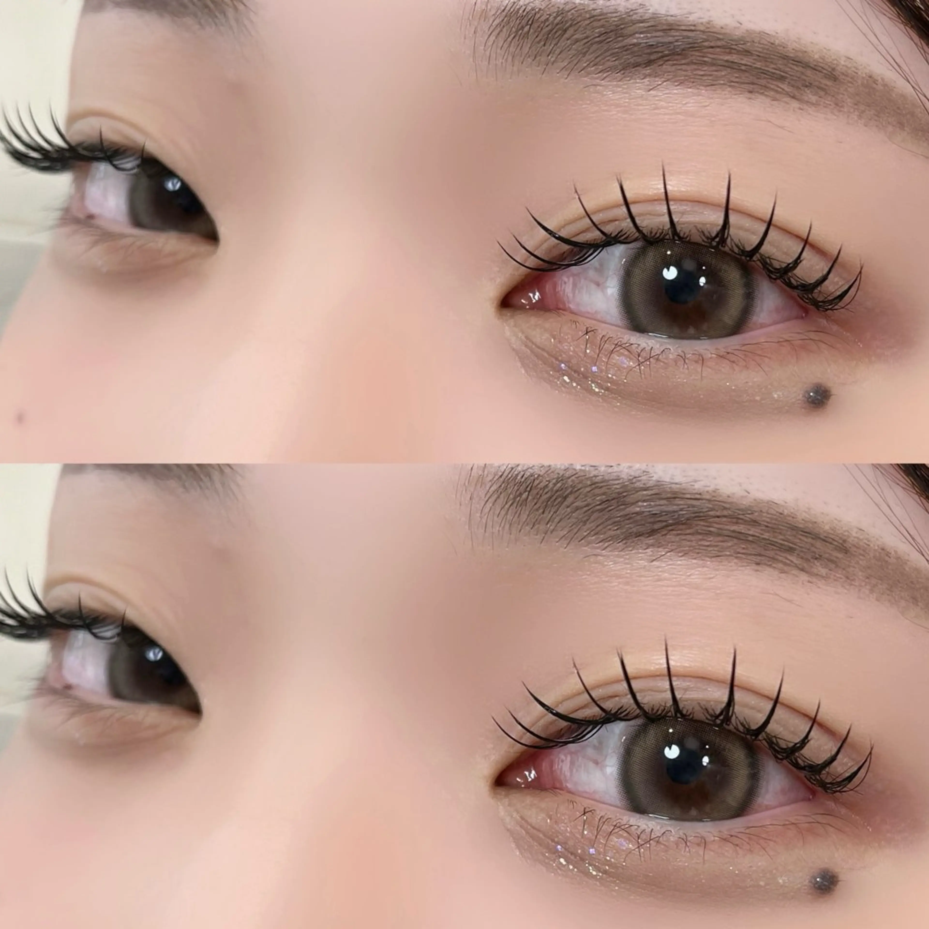 フラットマットラッシュ【まつ毛エクステ】バインド💎100本の写真