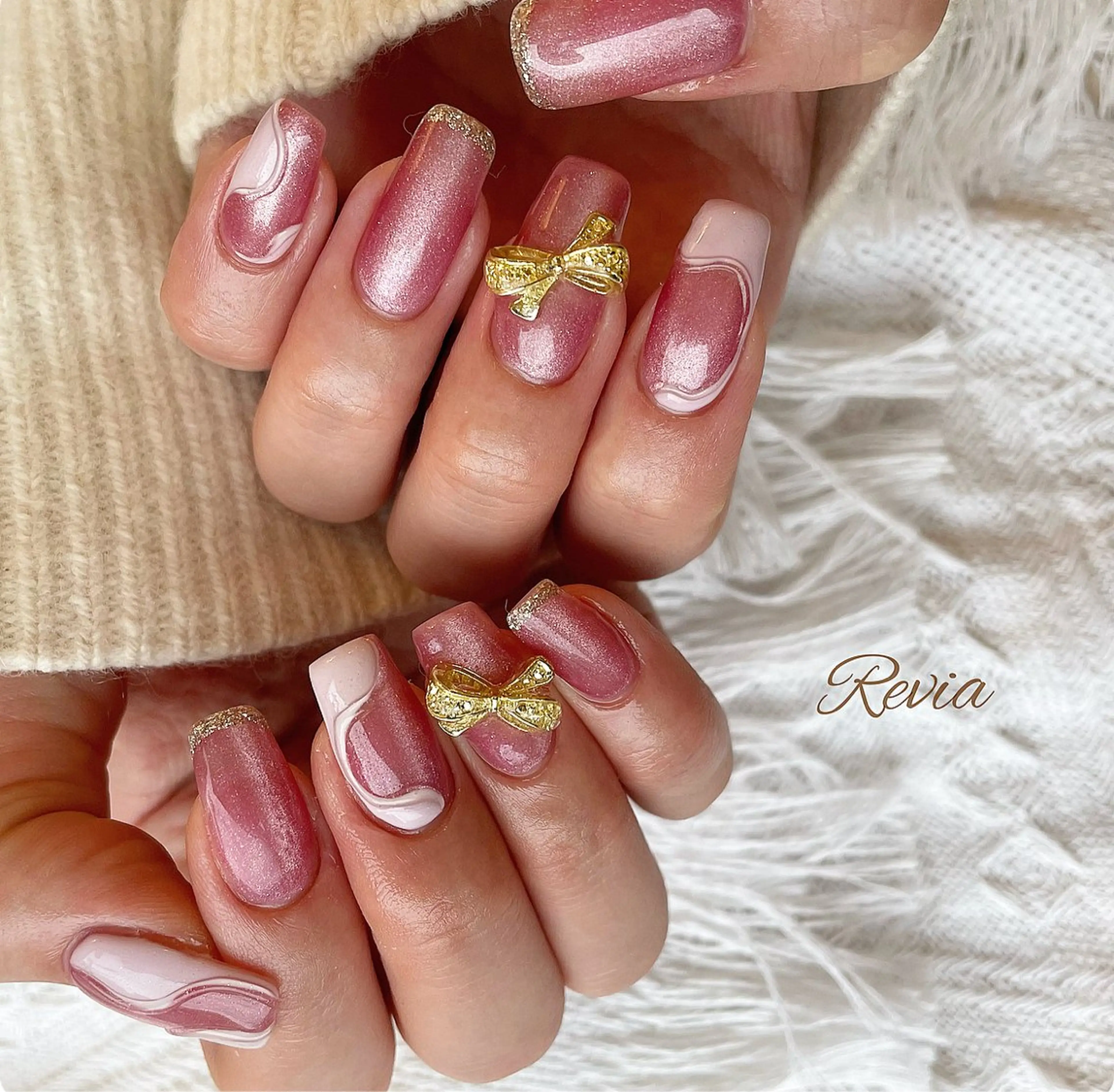 ネイル ハンドネイル revia所属・ERI Nailistのネイルデザイン