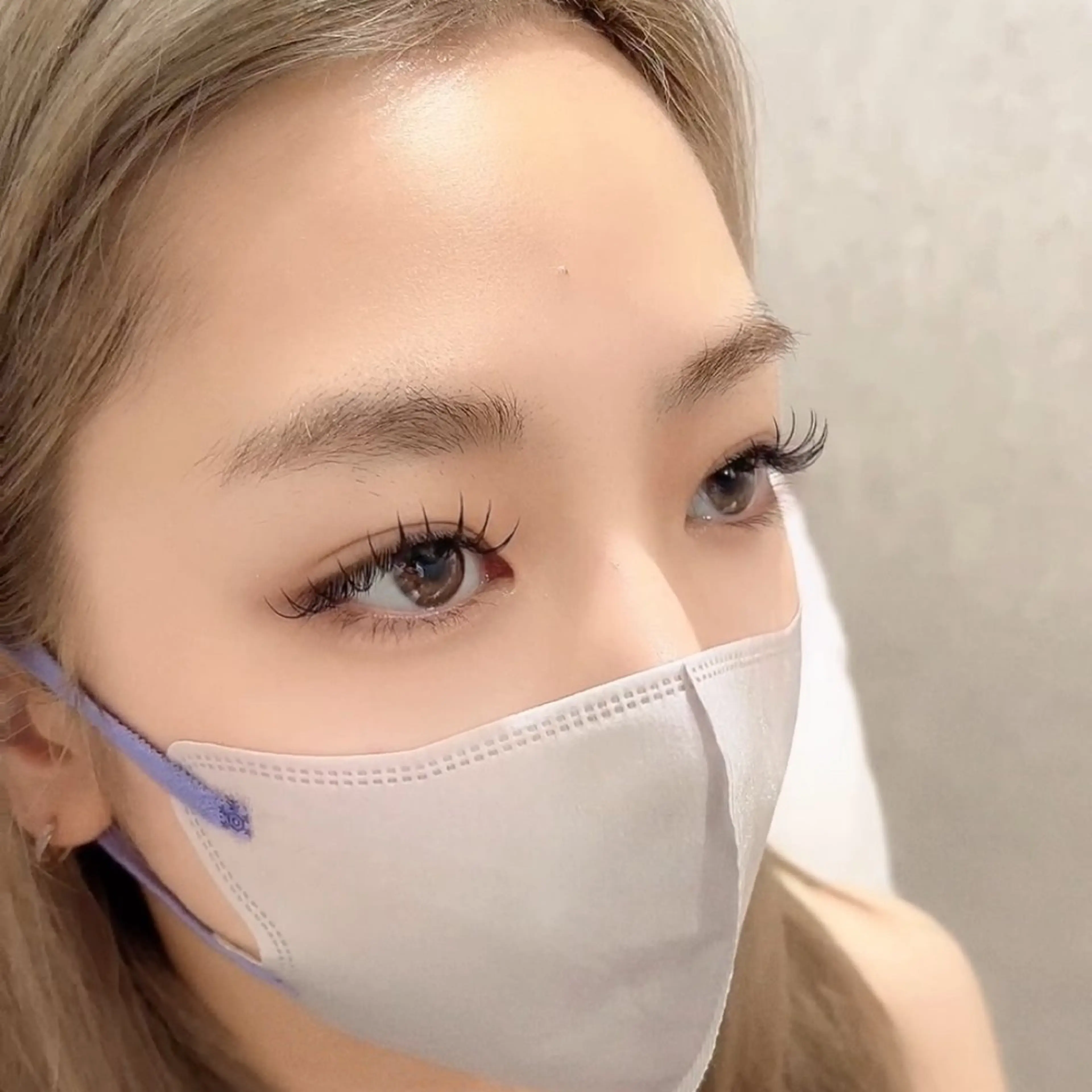マツエク・マツパ Cカール フラットラッシュ shall cocotteの眉毛・アイブロウイメージ