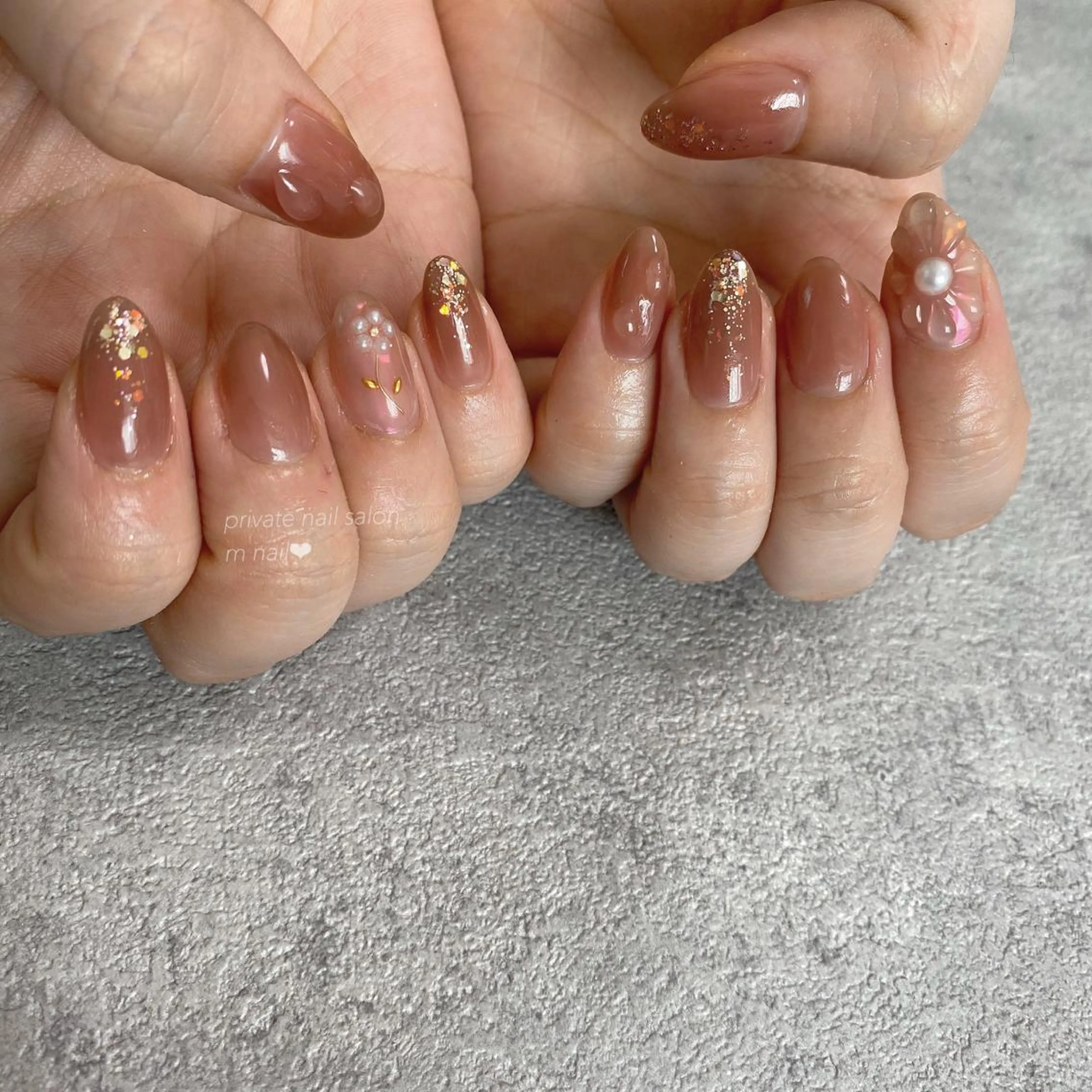 ネイル ハンドネイル 小河原 舞のネイルデザイン