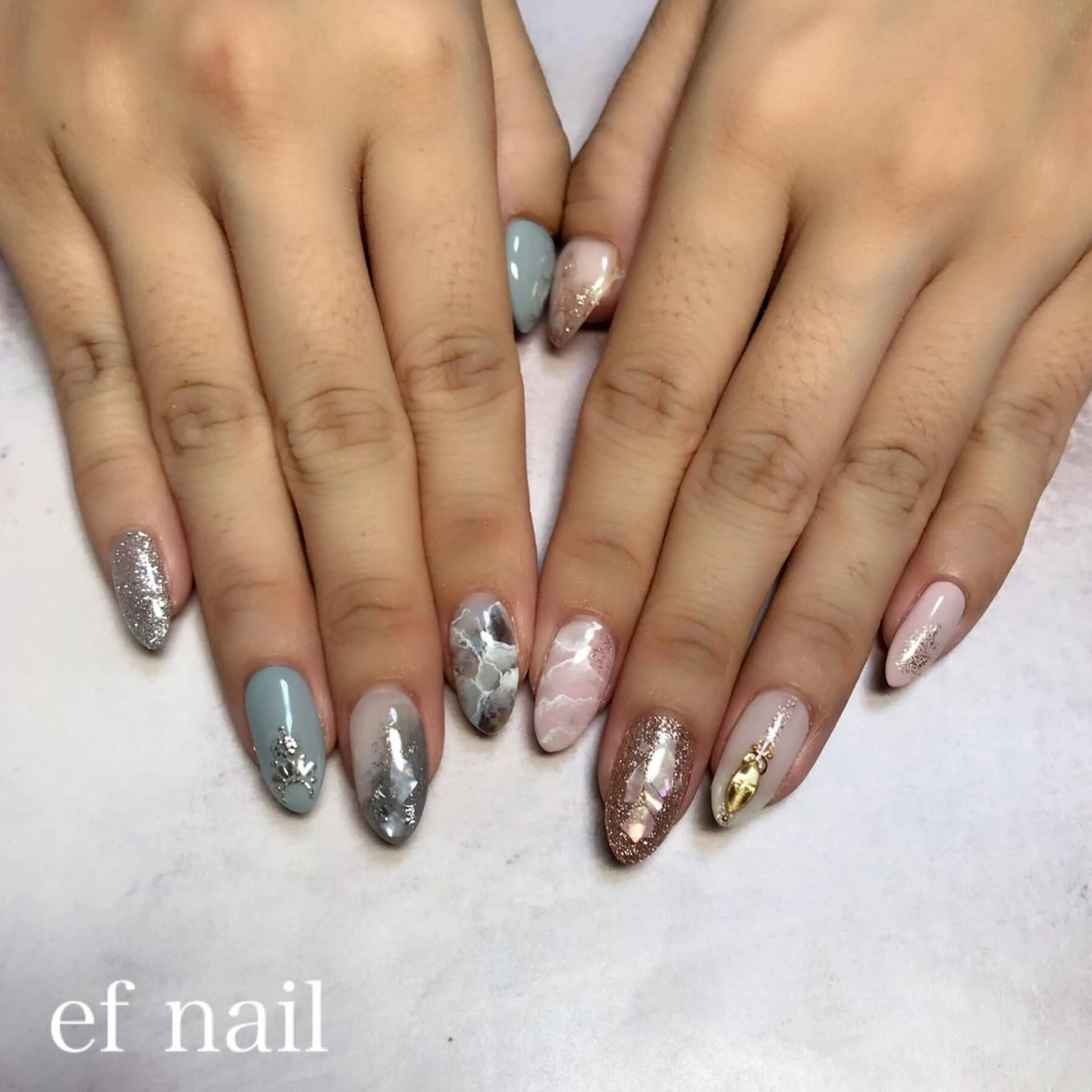 ネイル ハンドネイル ef nailのネイルデザイン