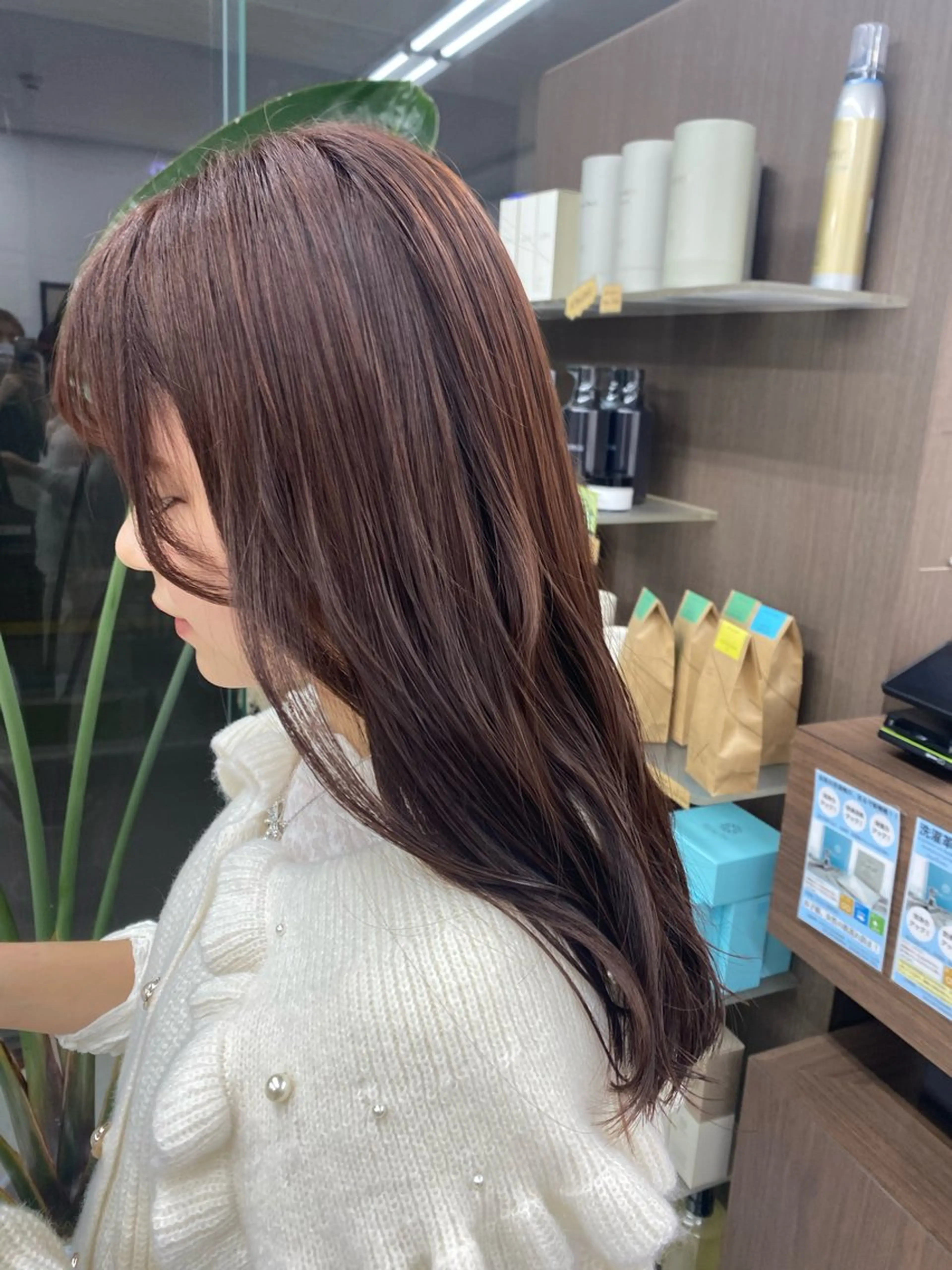 ロング ヘアカラー 月野涼風 /レイヤーカットのヘアスタイル