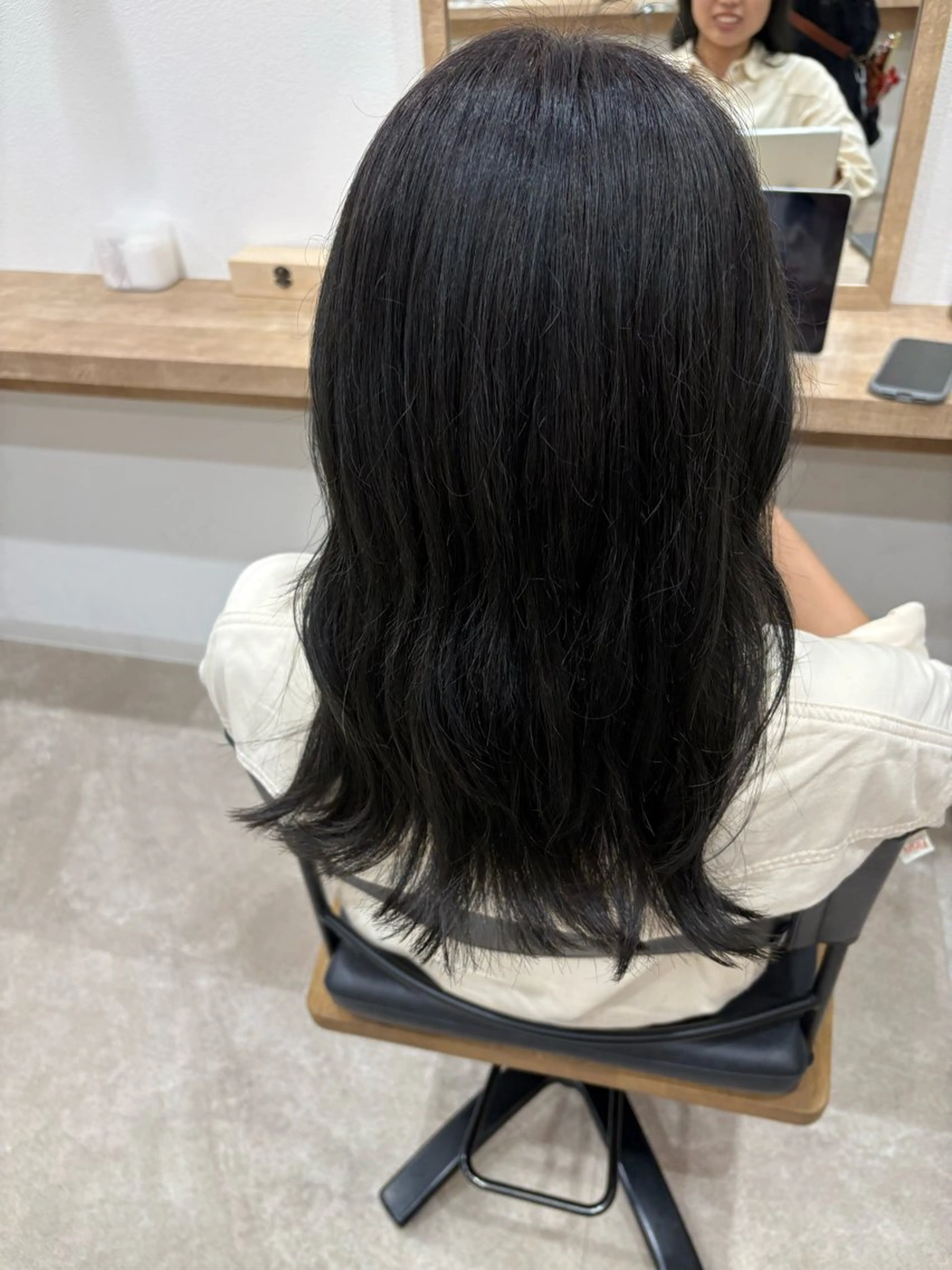 セミロング カット ヘアカラー entality所属・暖色ボブ 🍊rikakoのヘアスタイル