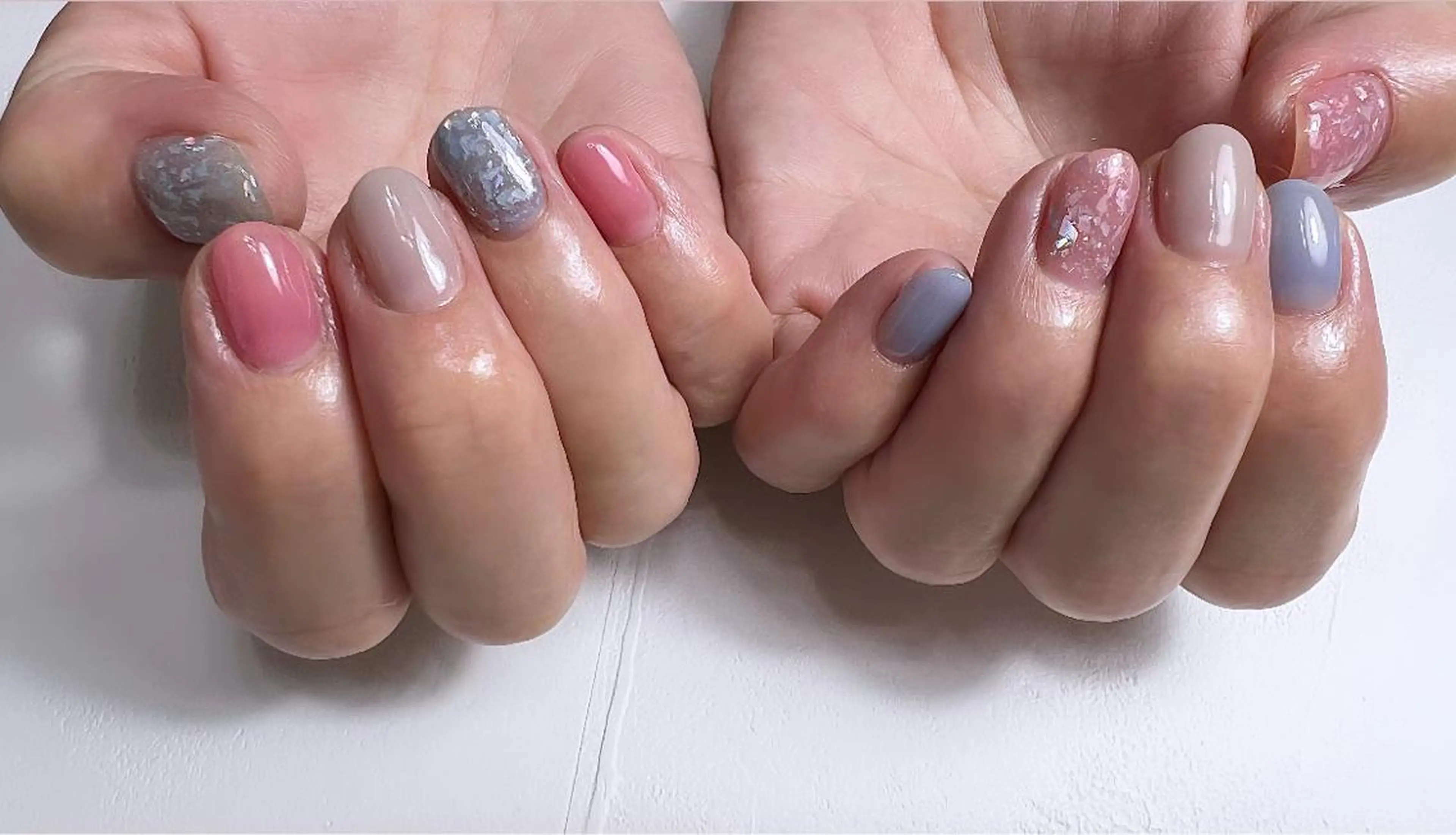 ネイル ラメ(グリッター) ハンドネイル 38. sayakaのネイルデザイン
