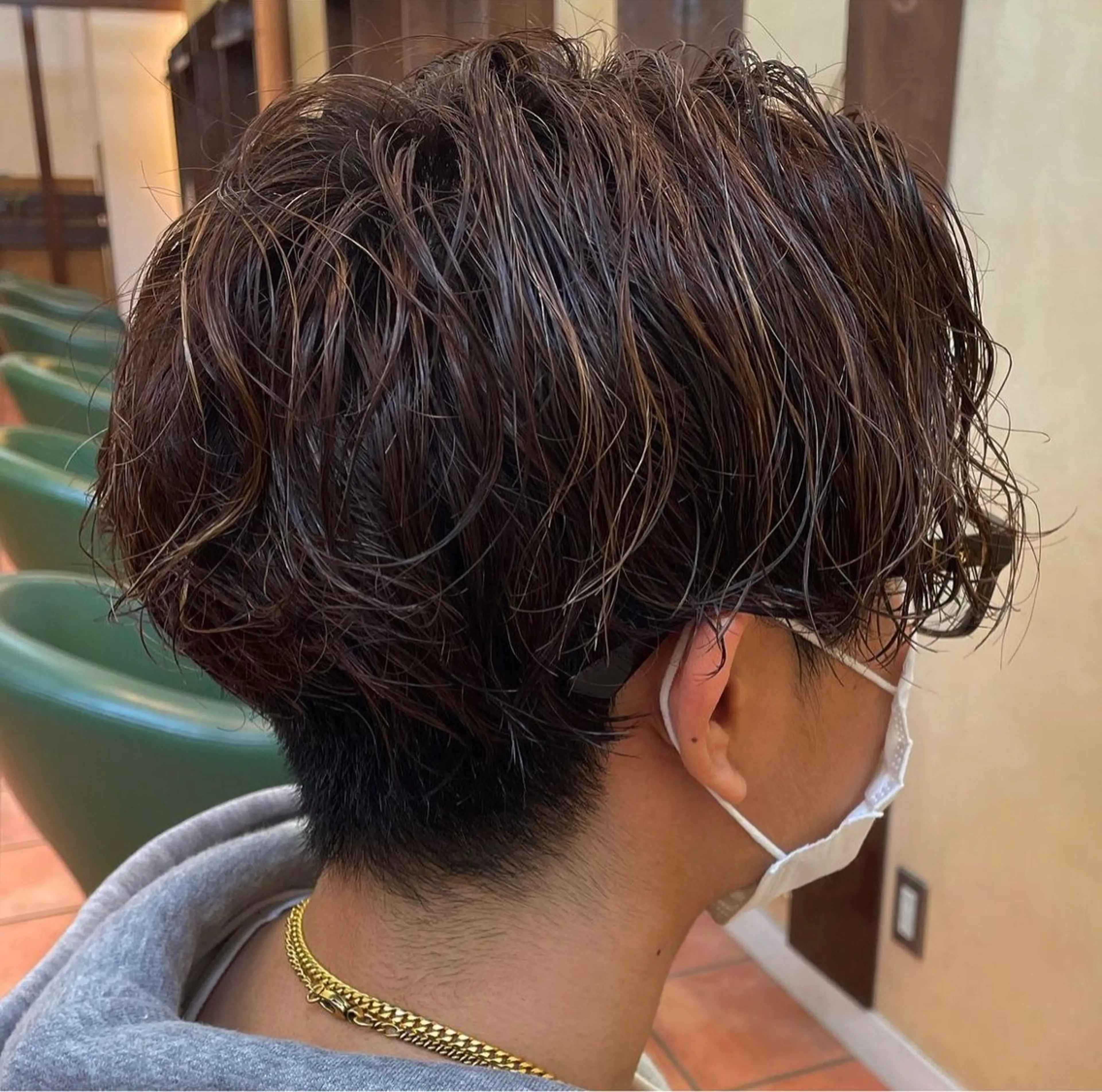 カラー メンズ ヘアカラー ヘッドスパ 平野 恵士のヘアスタイル