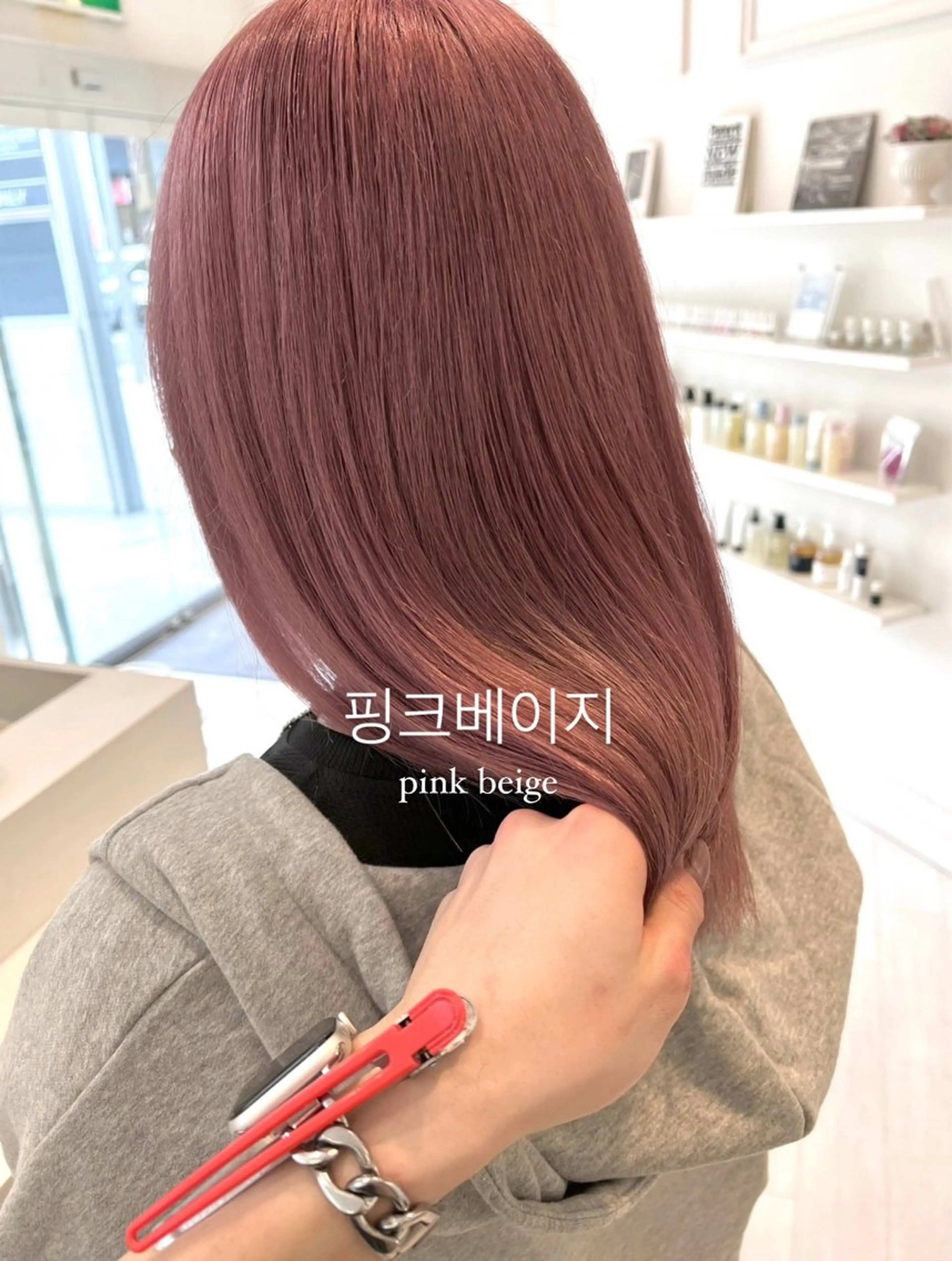 ロング カラー ヘアカラー ParveMix🍀 藤原愛未のヘアスタイル