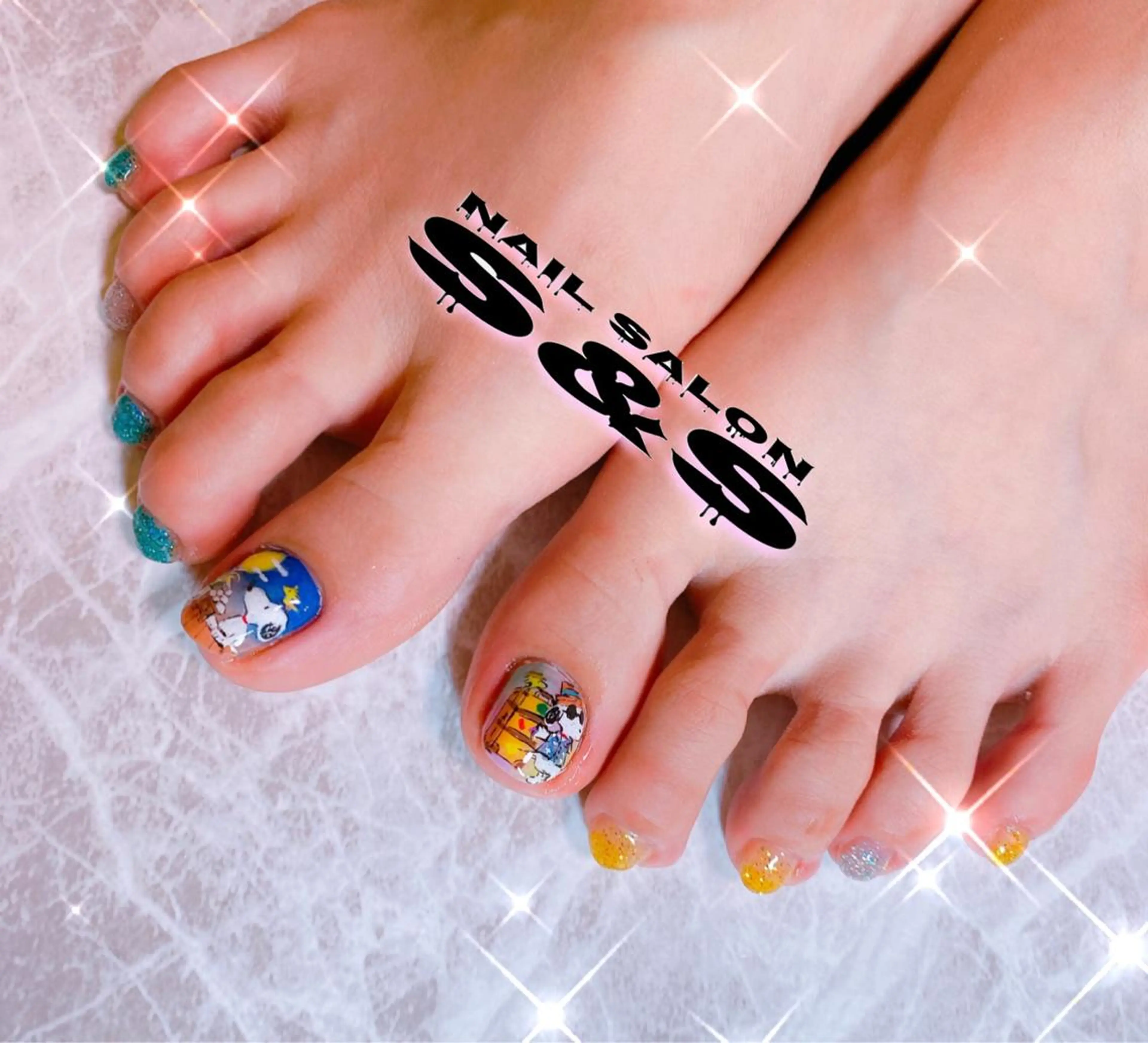 ネイル 長さ出し メンズネイル 持ち込み スカルプネイル S&S 村田小百合のネイルデザイン