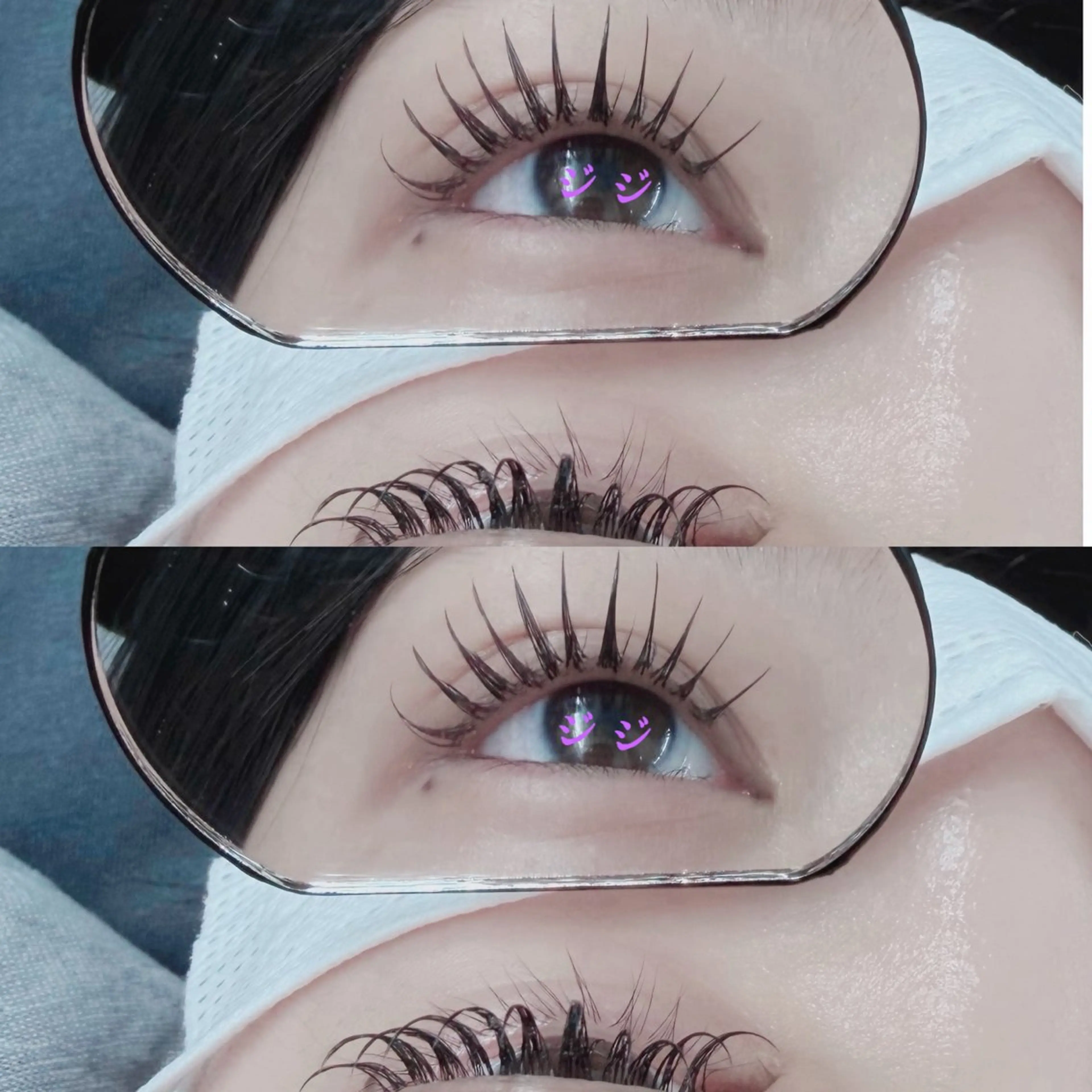 マツエク・マツパ パリジェンヌラッシュリフト 🍏ジ ジ🍏当日予約可能のマツエク・マツパデザイン