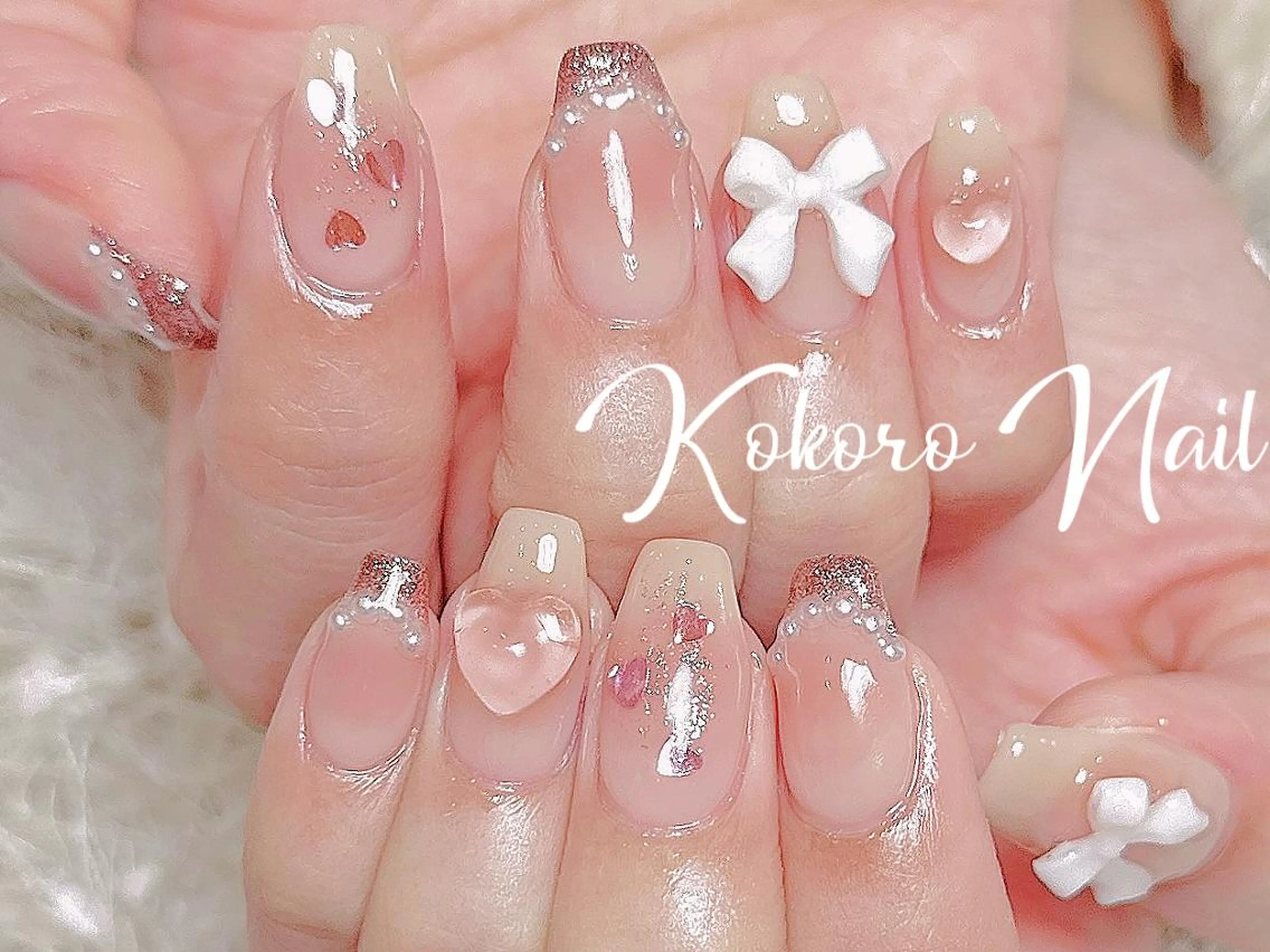 ネイル ハンドネイル 💗KOKORO NAIL💗のネイルデザイン