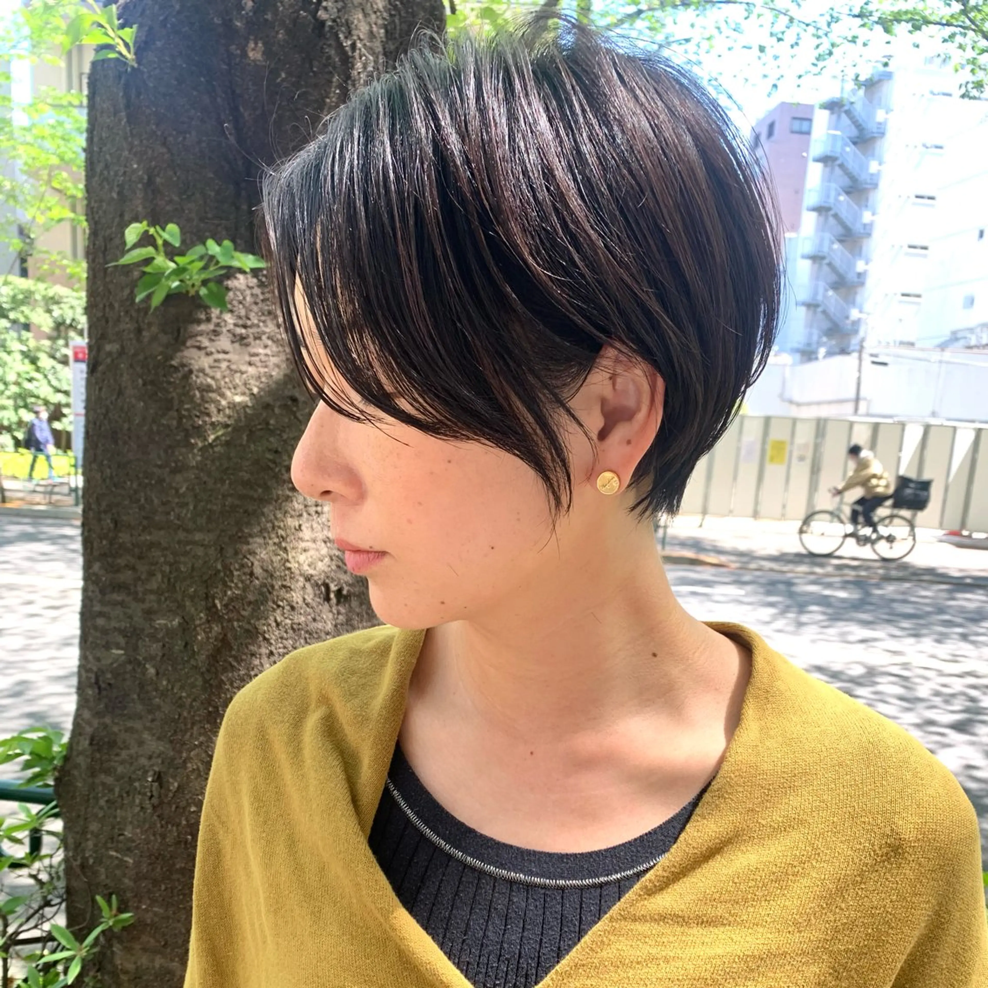 ショート カット ✂️大人のデザイン vivid✂️のヘアスタイル