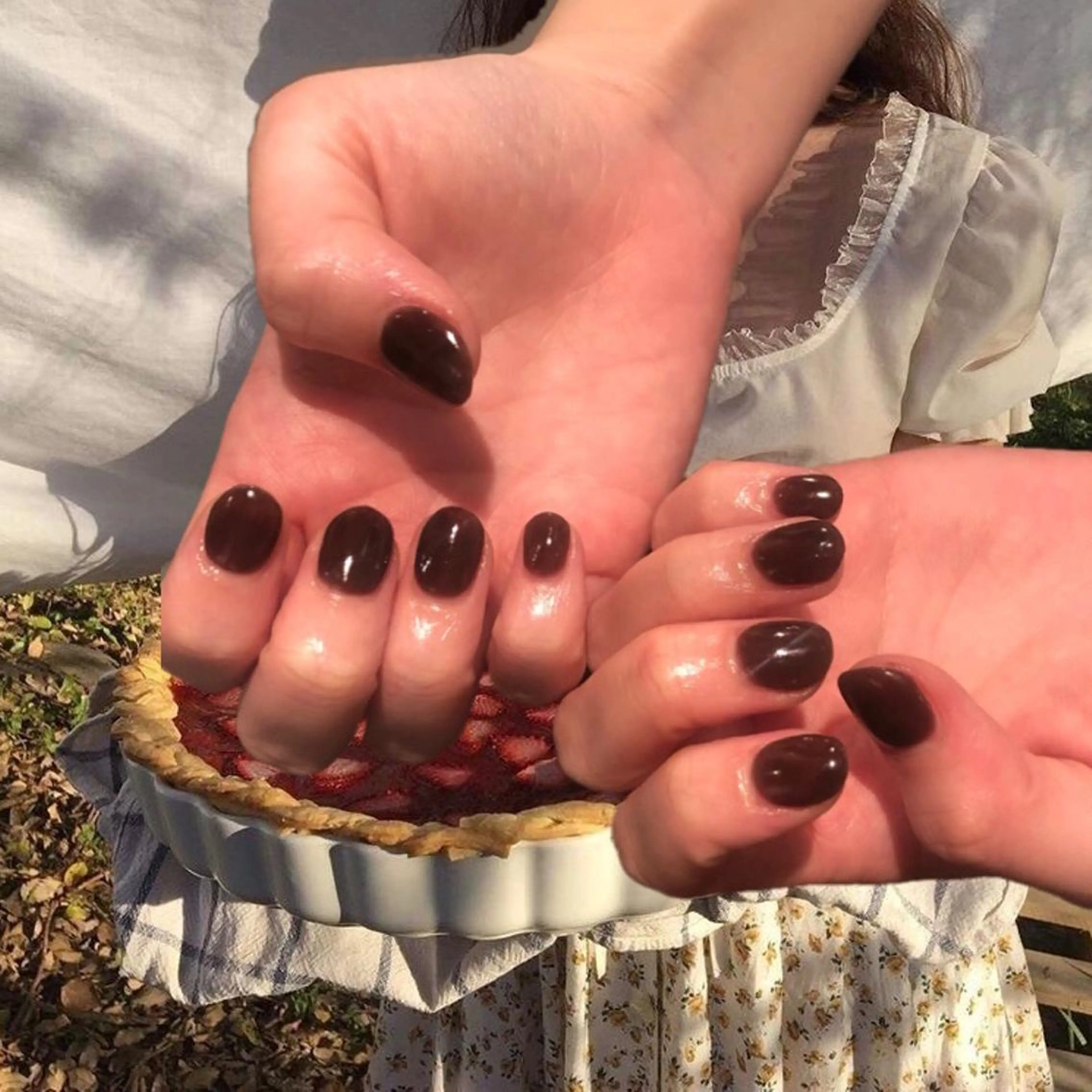 ネイル ハンドネイル ワンホン・韓国系 natsumiのネイルデザイン