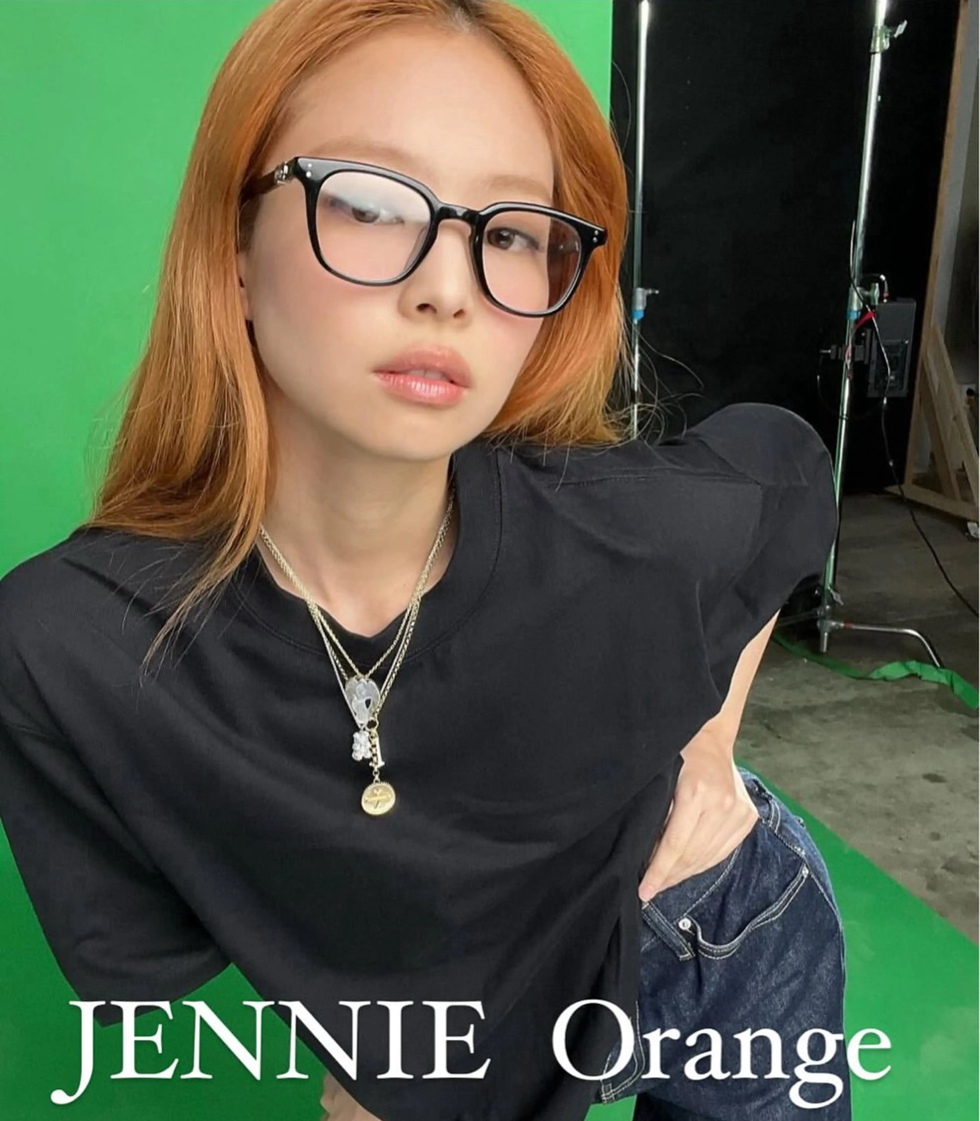 ロング カラー ブリーチ ダブルカラー オレンジ 🌸shuka🌸新 宿／coloristのヘアスタイル