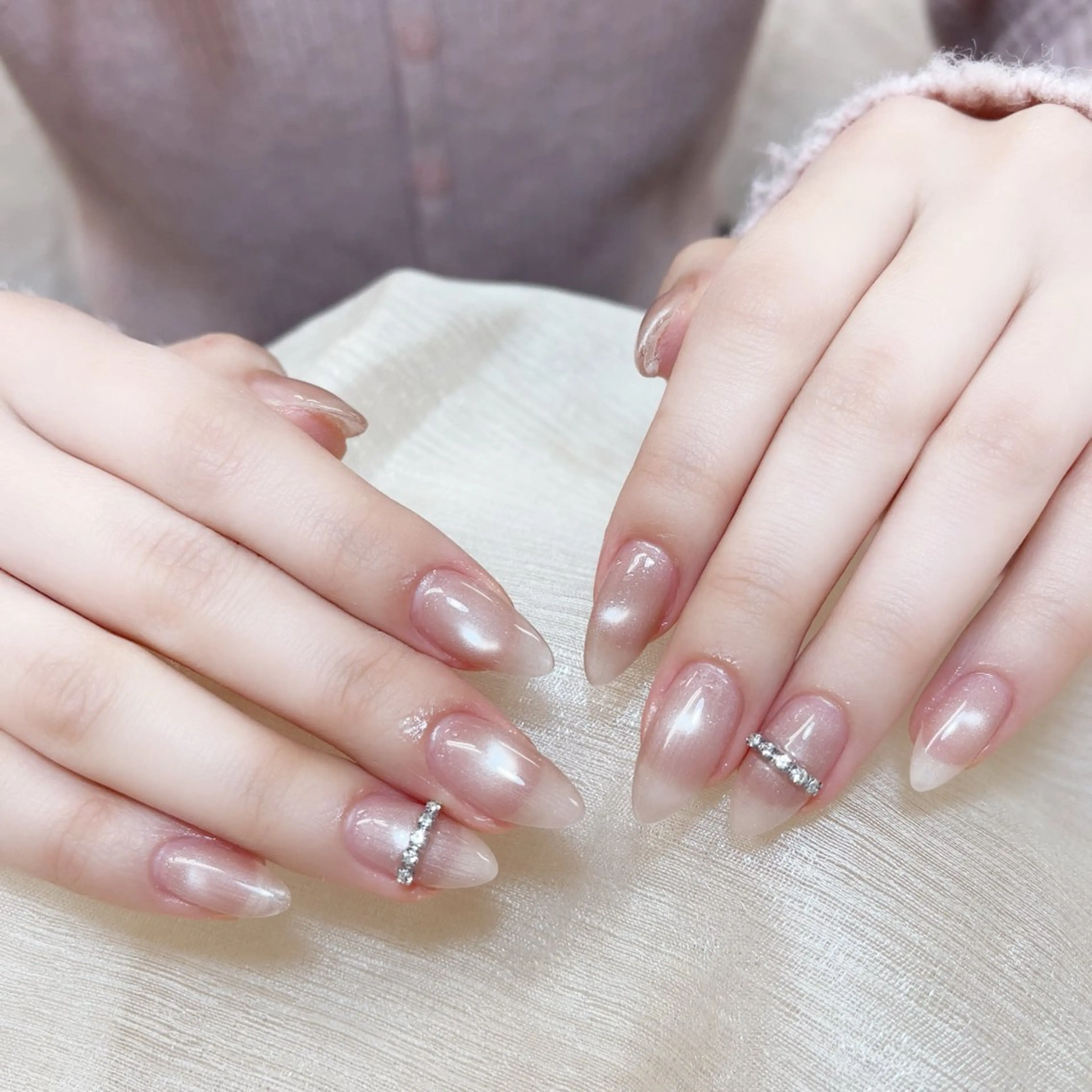 🍀チップ長さ出し🍀マグネット+パーツ2個or埋め尽くし2本の写真