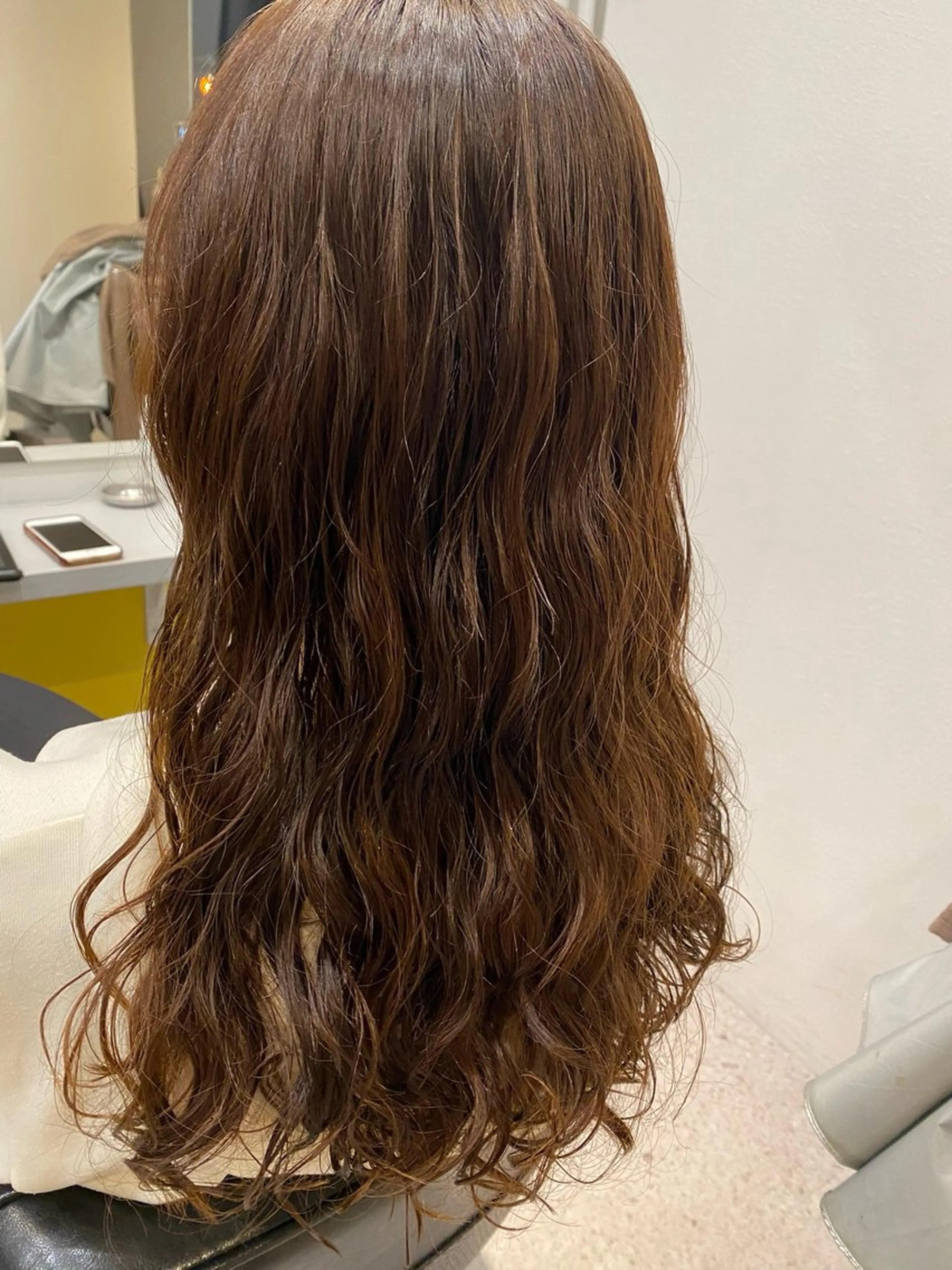 ロング パーマ Sun.所属・Sun./山口市 三浦菜月のヘアスタイル