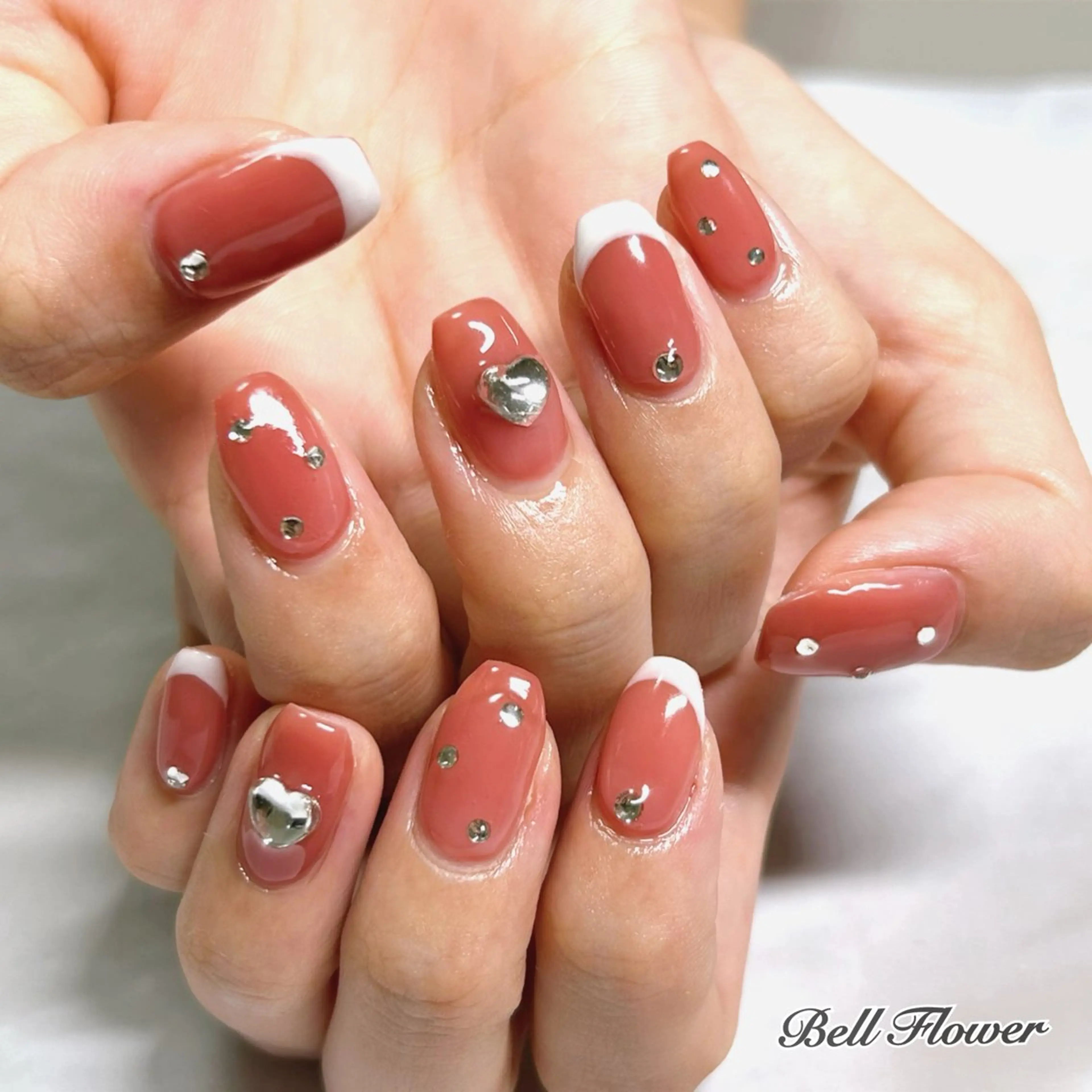 ネイル ハンドネイル Bell Flowerのネイルデザイン