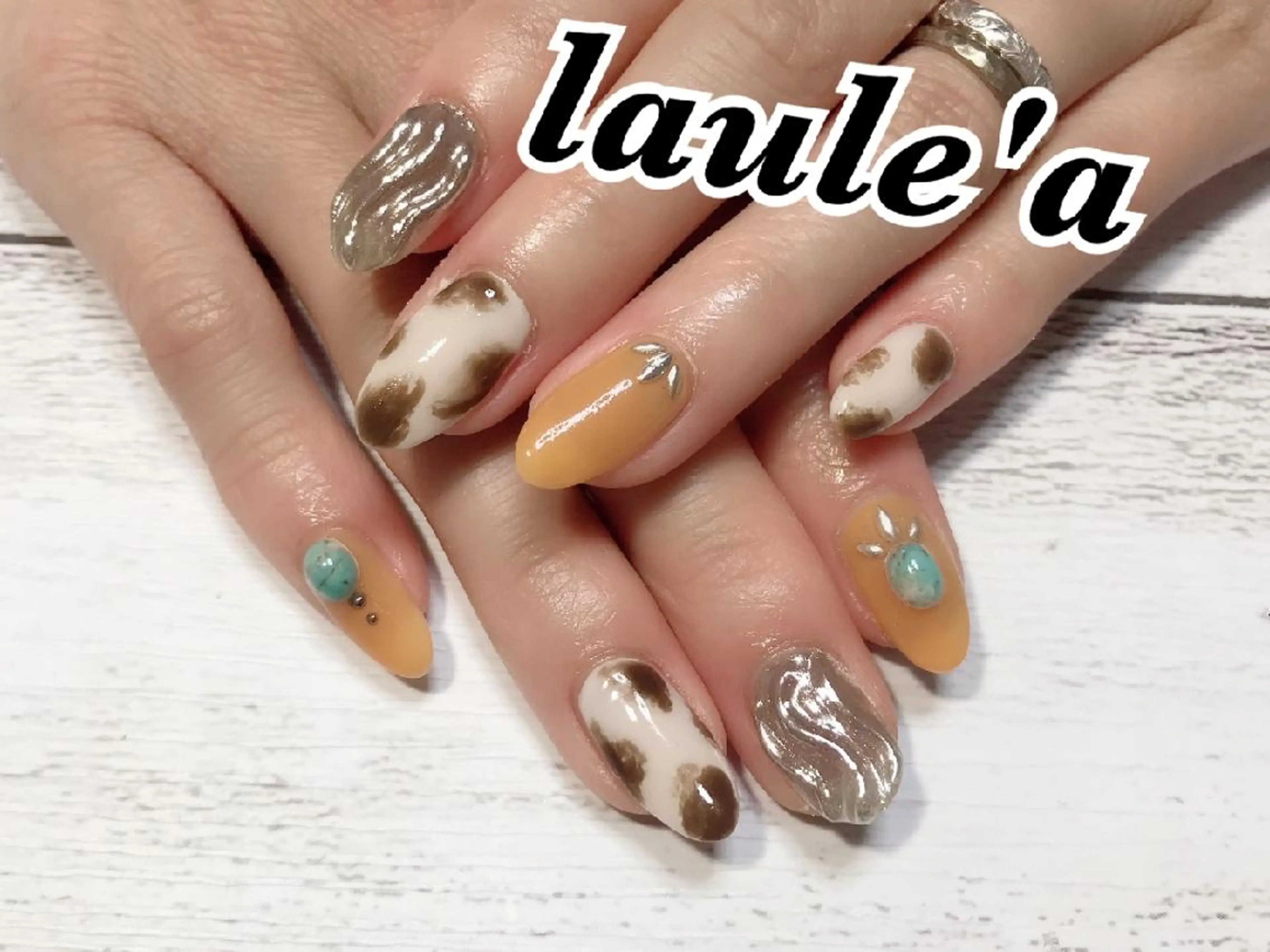 ネイル ハンドネイル Rグループ felizのネイルデザイン