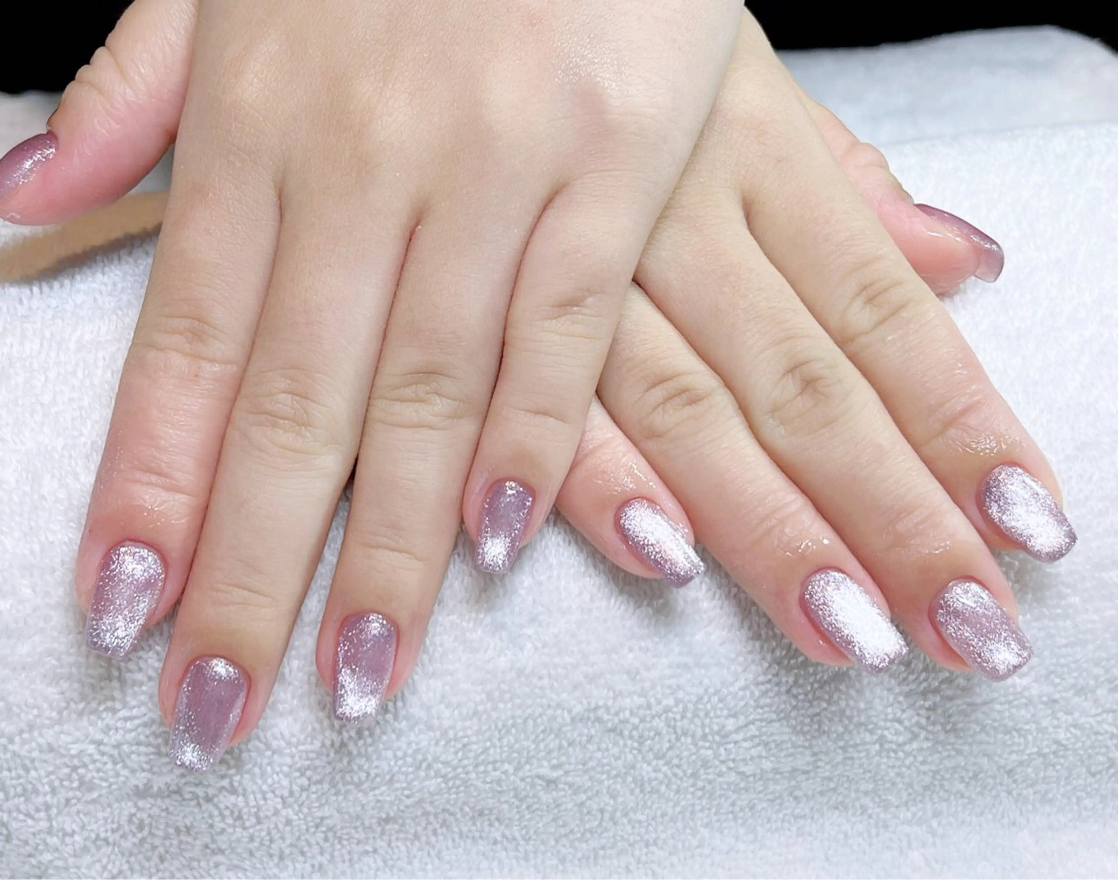 ネイル マグネットネイル スクエアネイル Nail salon Kahuuのネイルデザイン