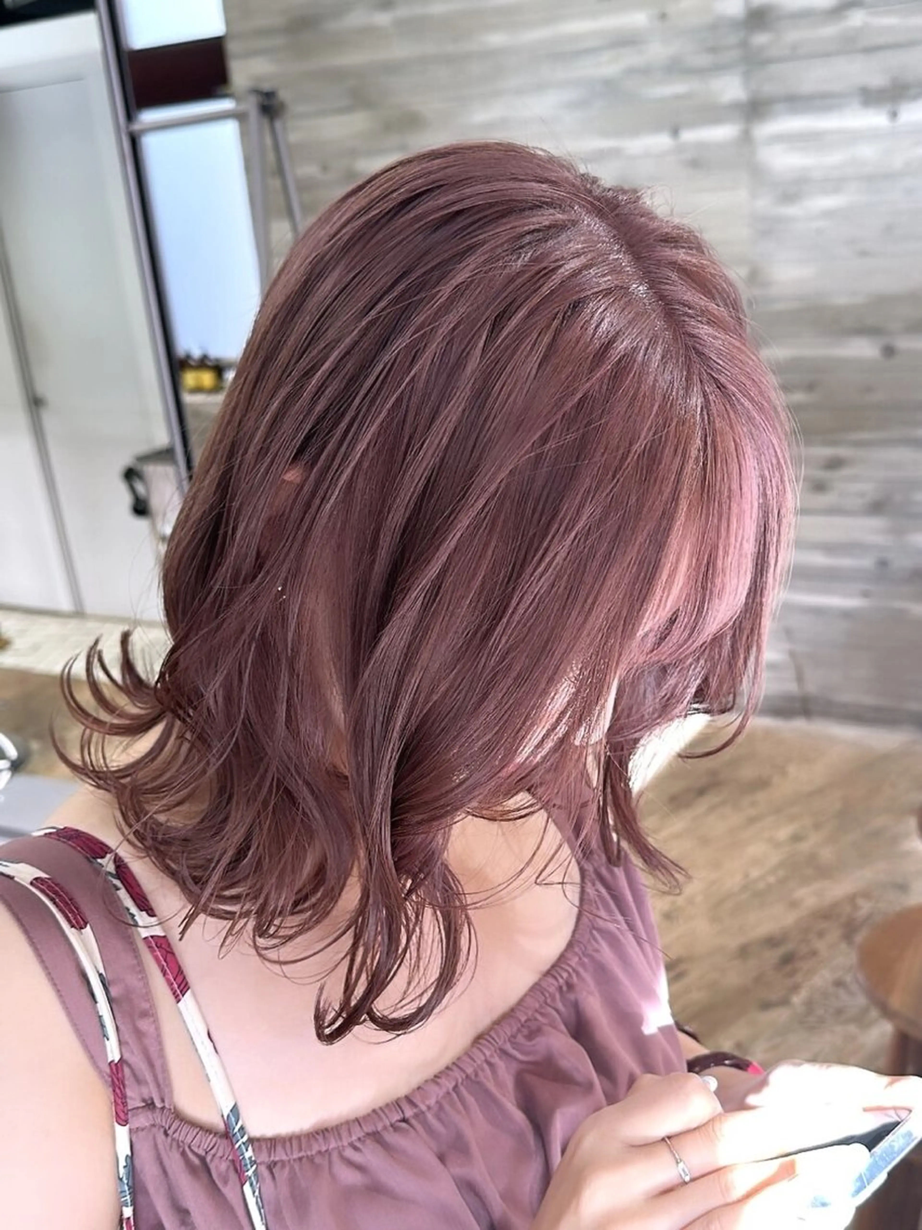 【 one coler 】暖色カラー   #ボルドー#ワインレッド#ピンクカラー#オレンジブラウンの写真
