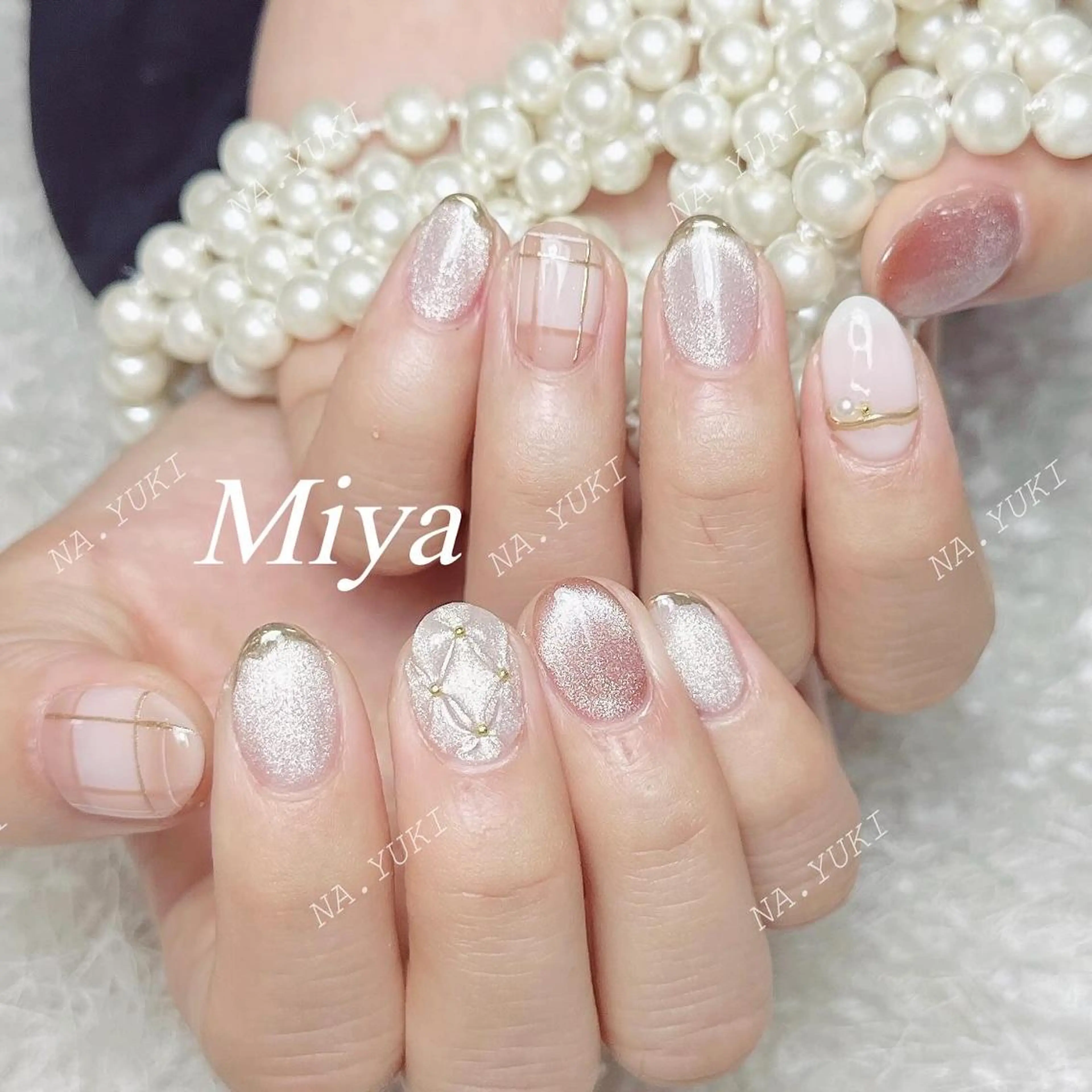 ネイル ハンドネイル ハンドケア YUKI 💗 渋谷店のネイルデザイン