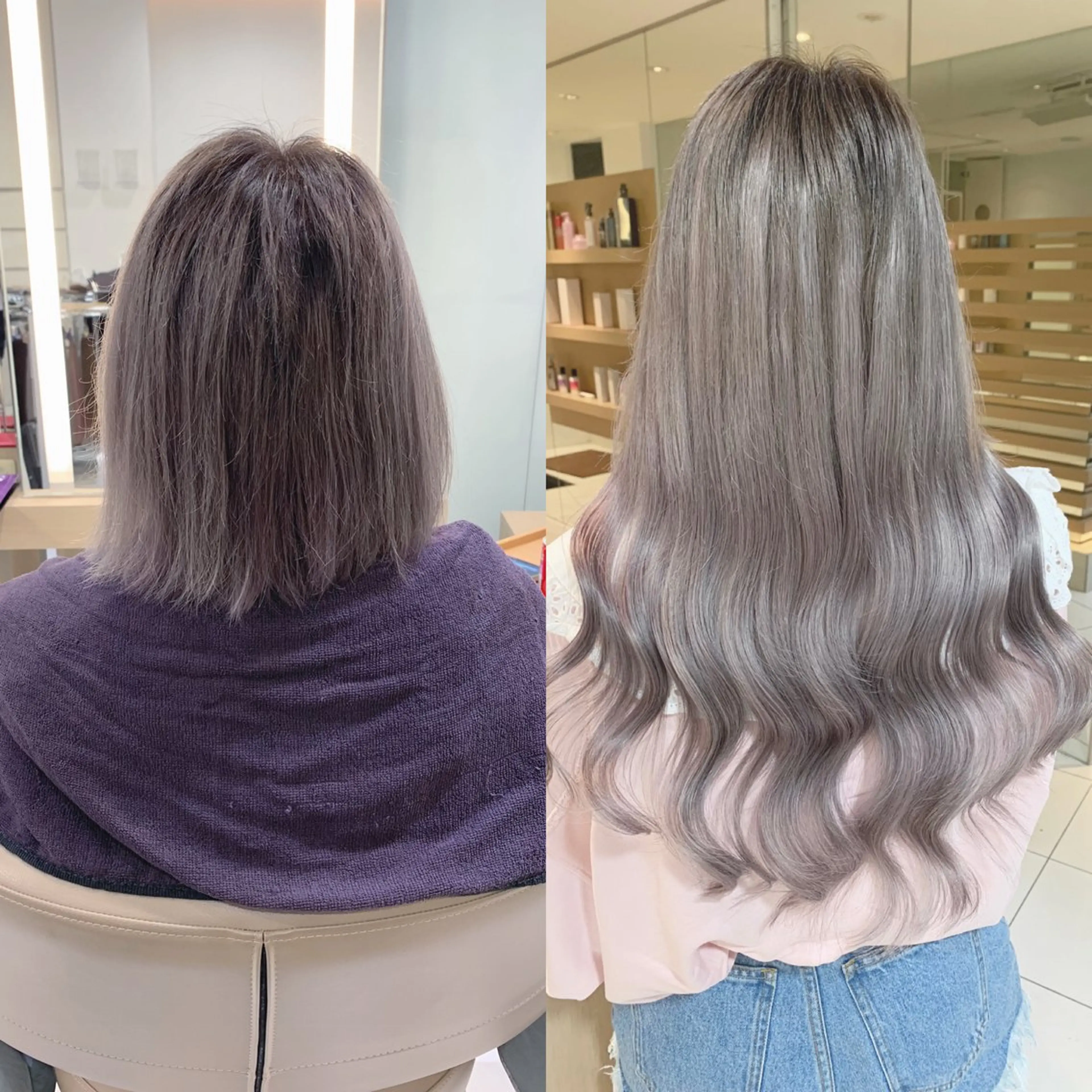 ロング カラー 🫧ワンホンヘア🫧 MACOのヘアスタイル