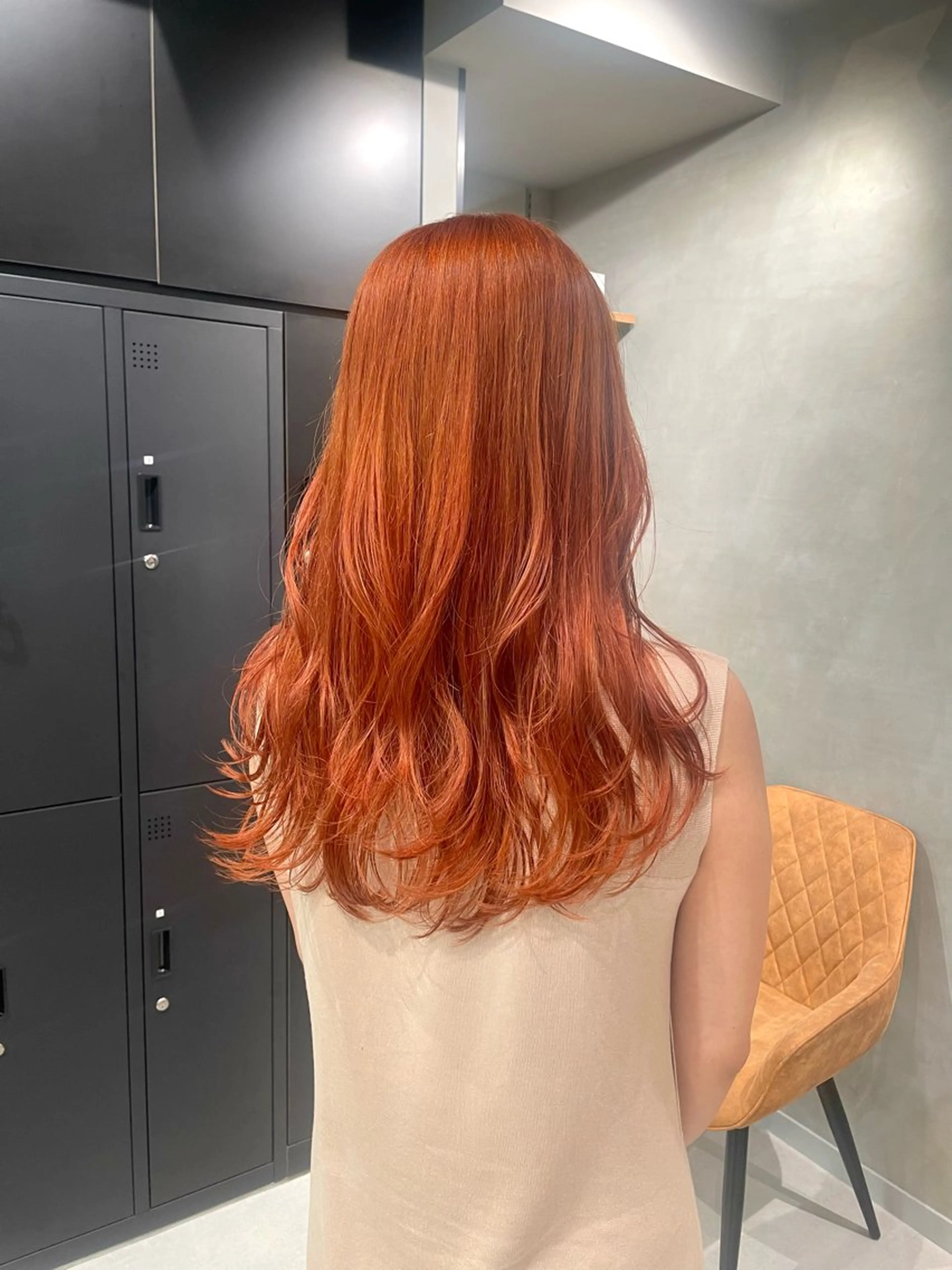 ロング カット ヘアカラー ヘッドスパ ヘアセット 暖色レイヤー 🥀REIRIのヘアスタイル