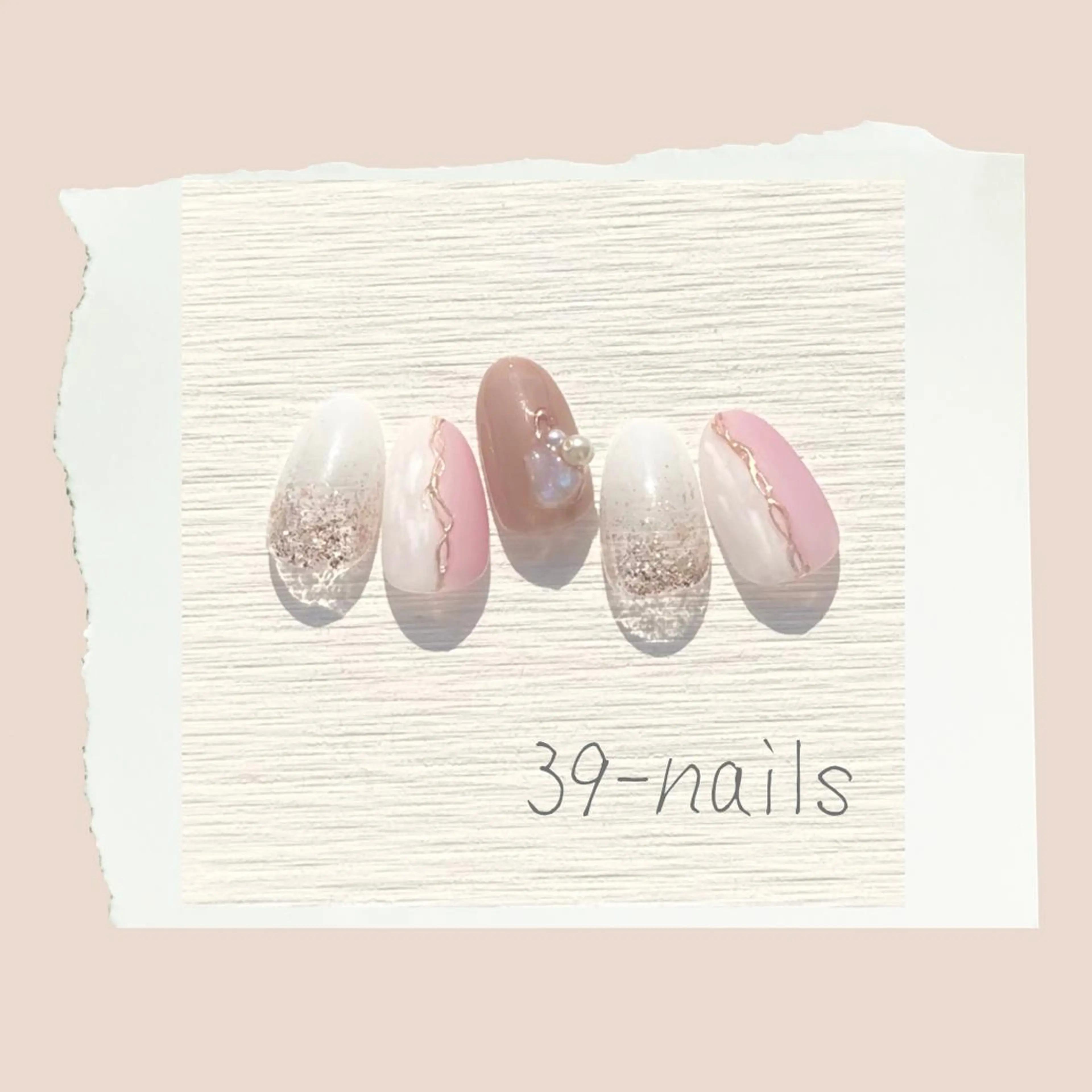 ネイル 39-nails EharaMikuのネイルデザイン
