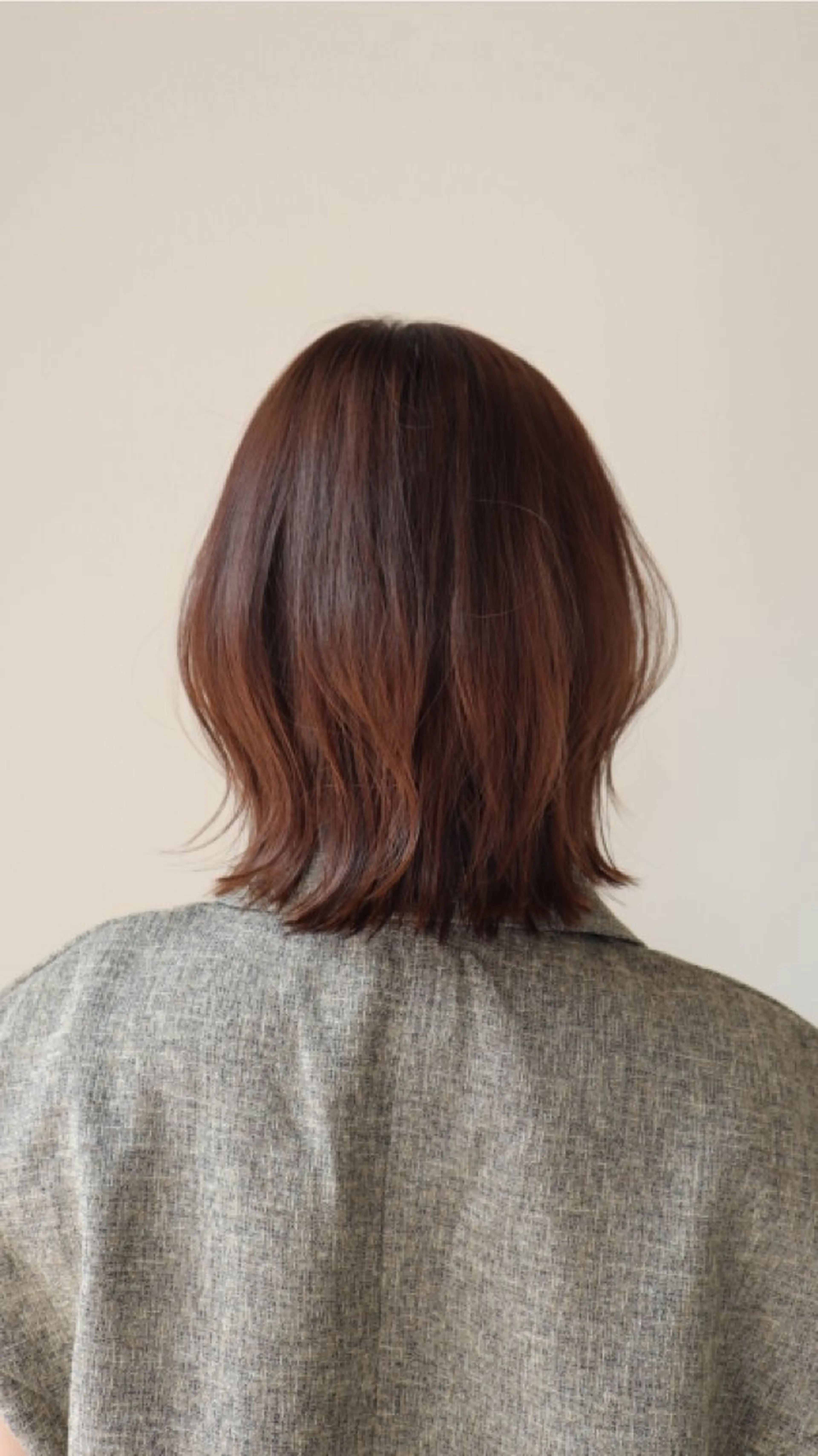 ミディアム カラー 透明感カラー ヘアカラー 上平 おおかのヘアスタイル